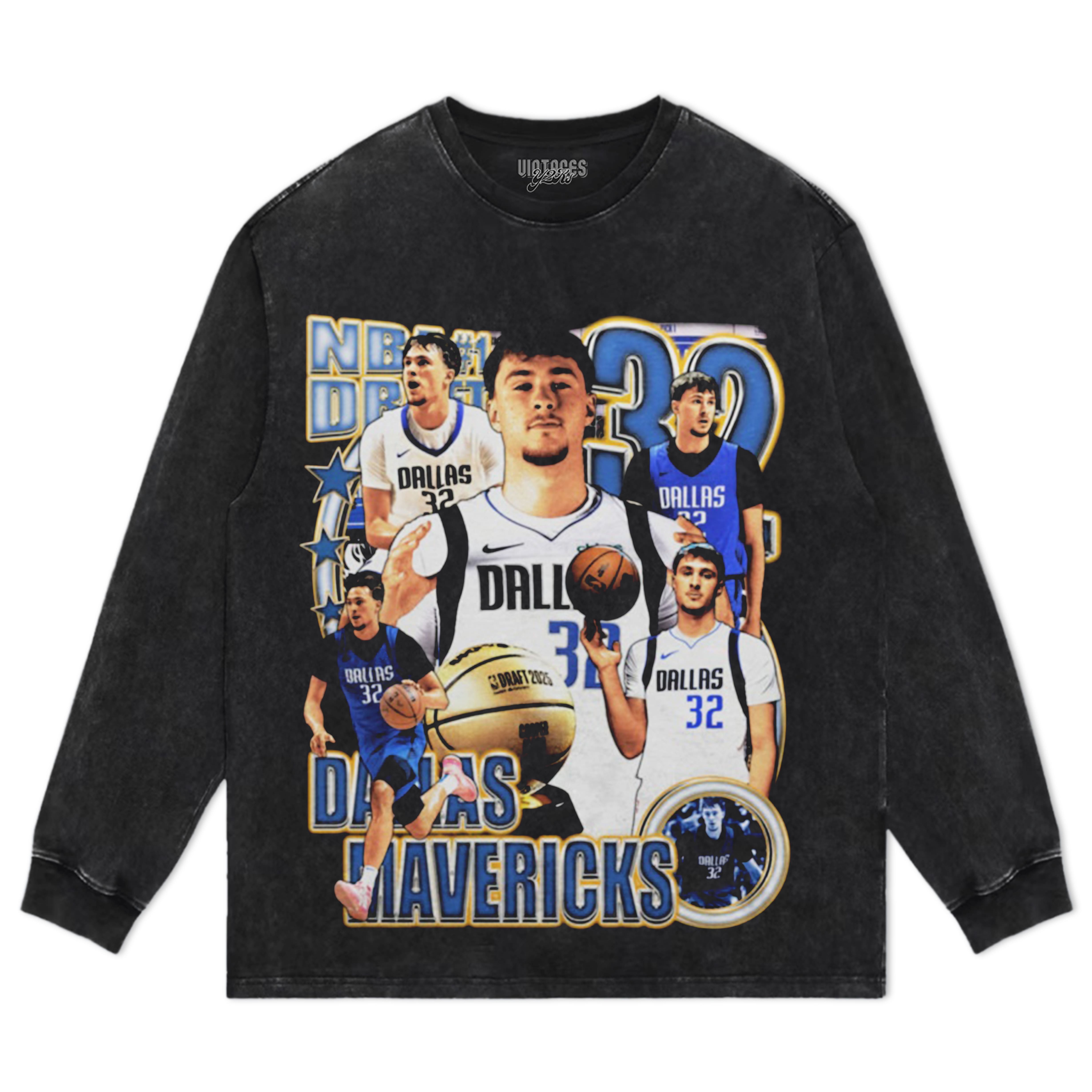 COOPER FLAGG DALLAS VINTAGE BOOTLEG TEE & LS & HOODIE