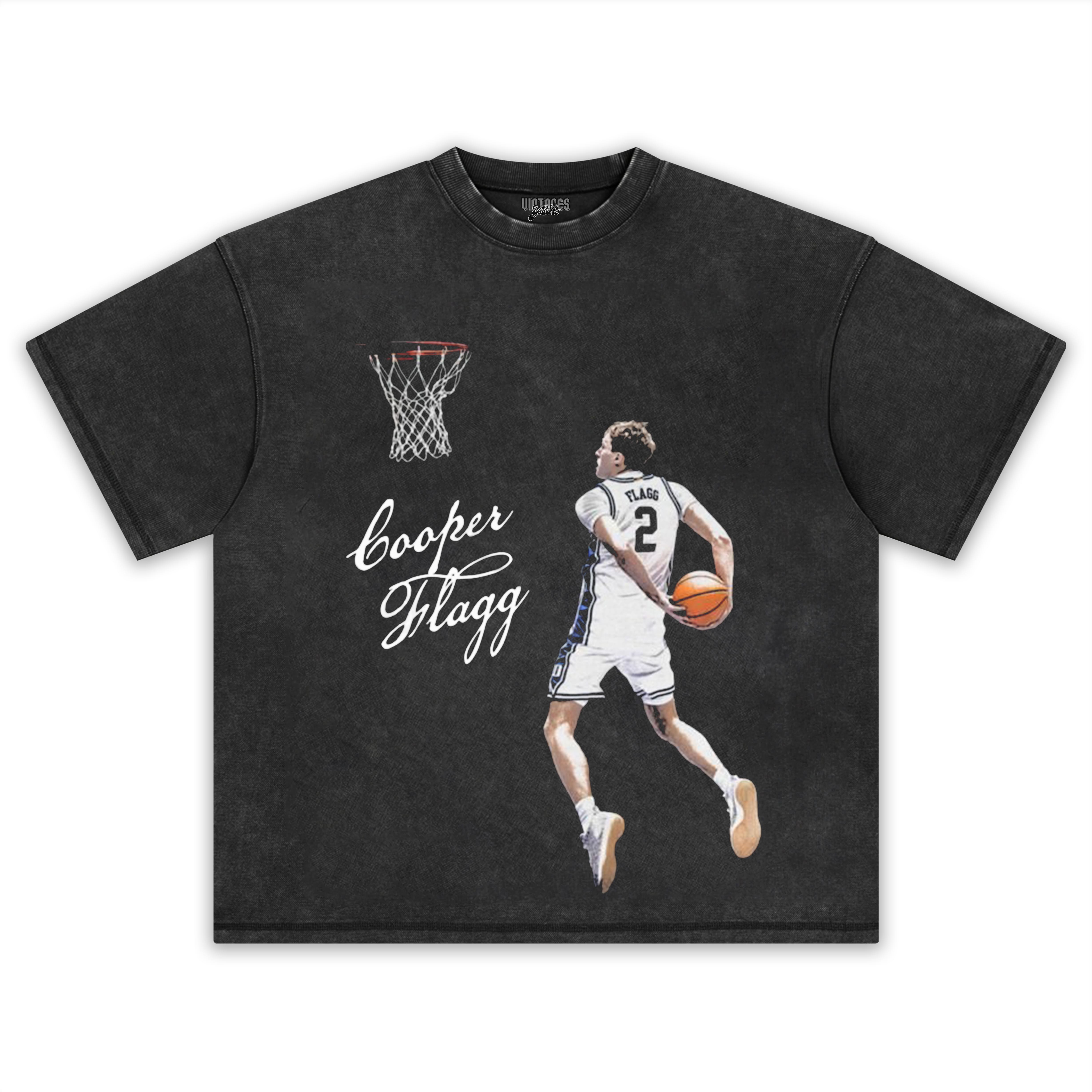 COOPER FLAGG DUNK CARTOON TEE & LS & HOODIE