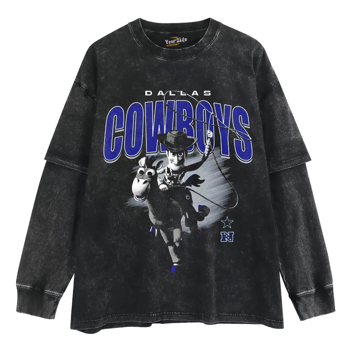COWBOYS X WOODY TANK TOP & TEE & LONG SLEEVE & LAYERED LS & HOODIE