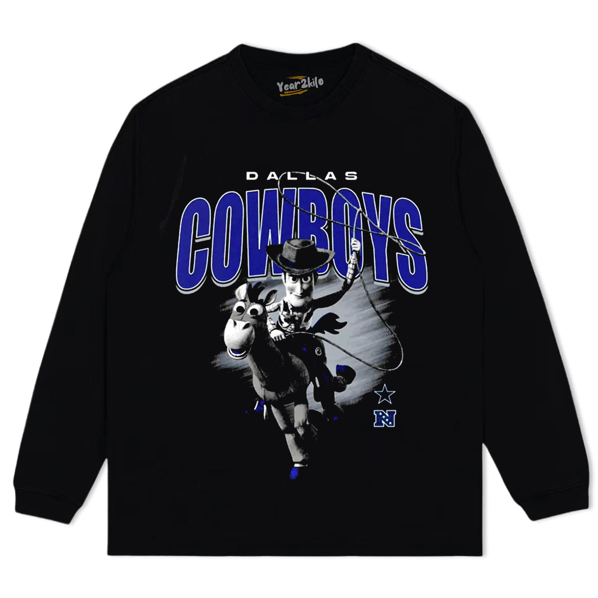 COWBOYS X WOODY TANK TOP & TEE & LONG SLEEVE & LAYERED LS & HOODIE