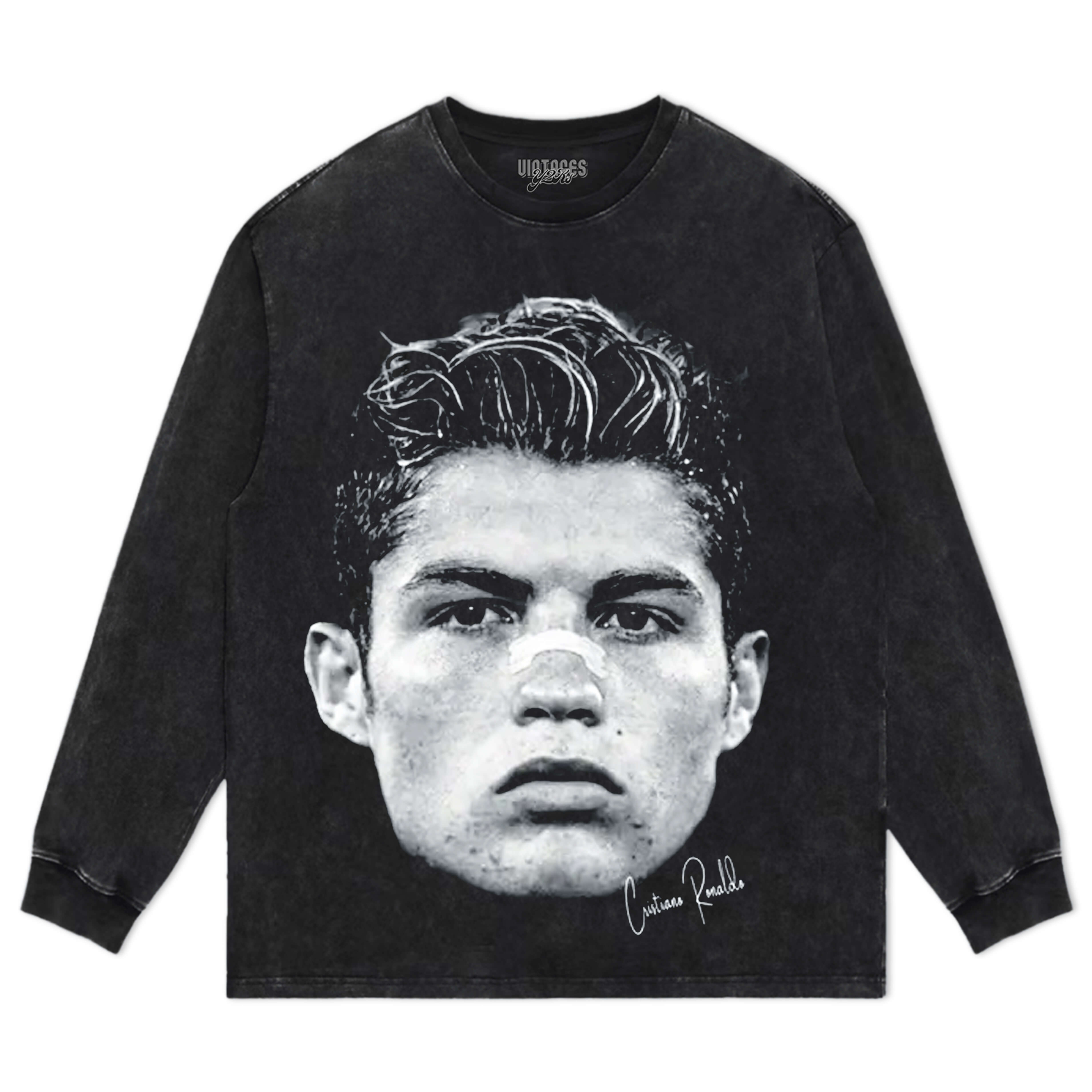 CR7 CRISTIANO RONALDO FACE TEE & LS & HOODIE