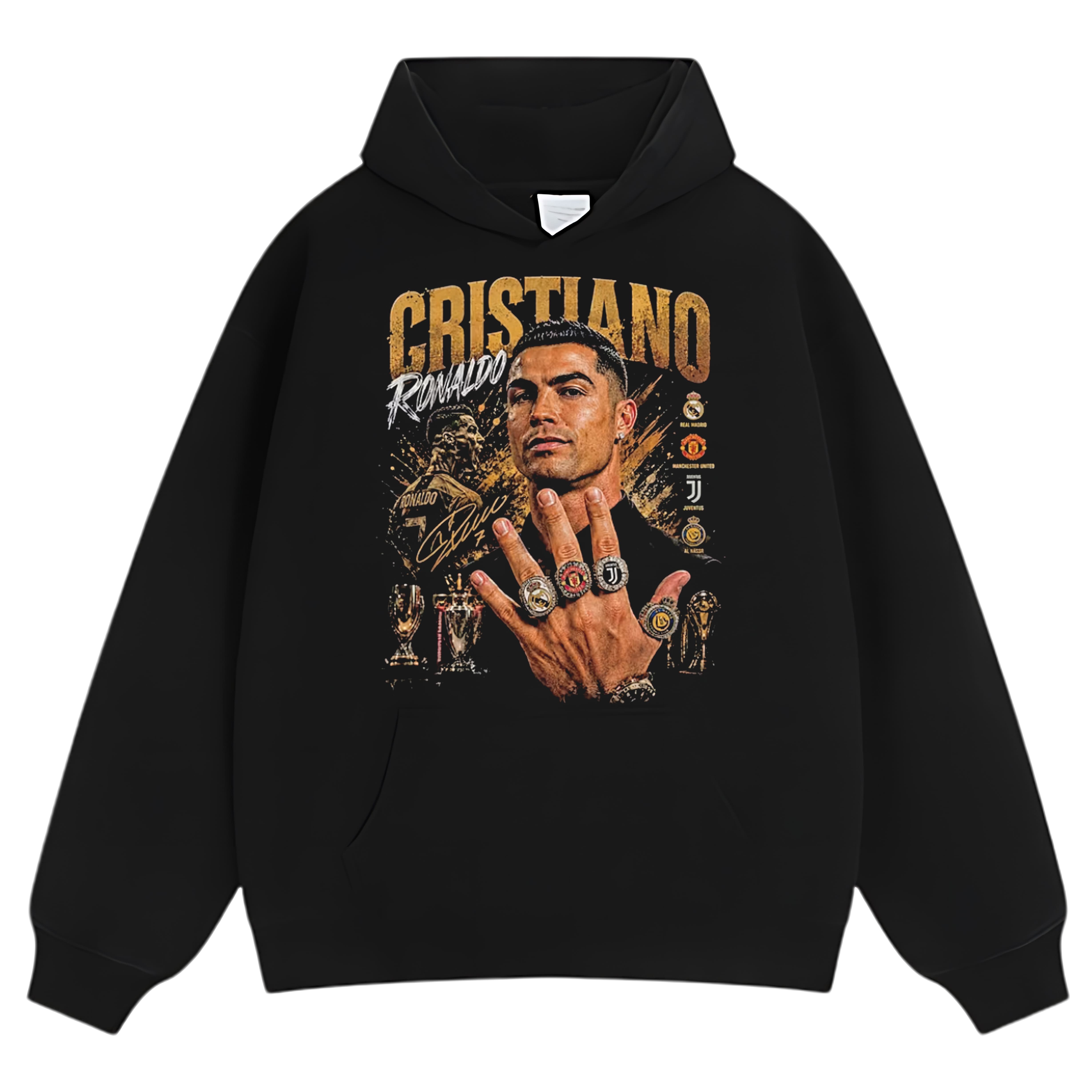CR7 RONALDO LEGENDS NEVER FADE V2 TANK TOP & TEE & LONG SLEEVE & LAYERED LS & HOODIE