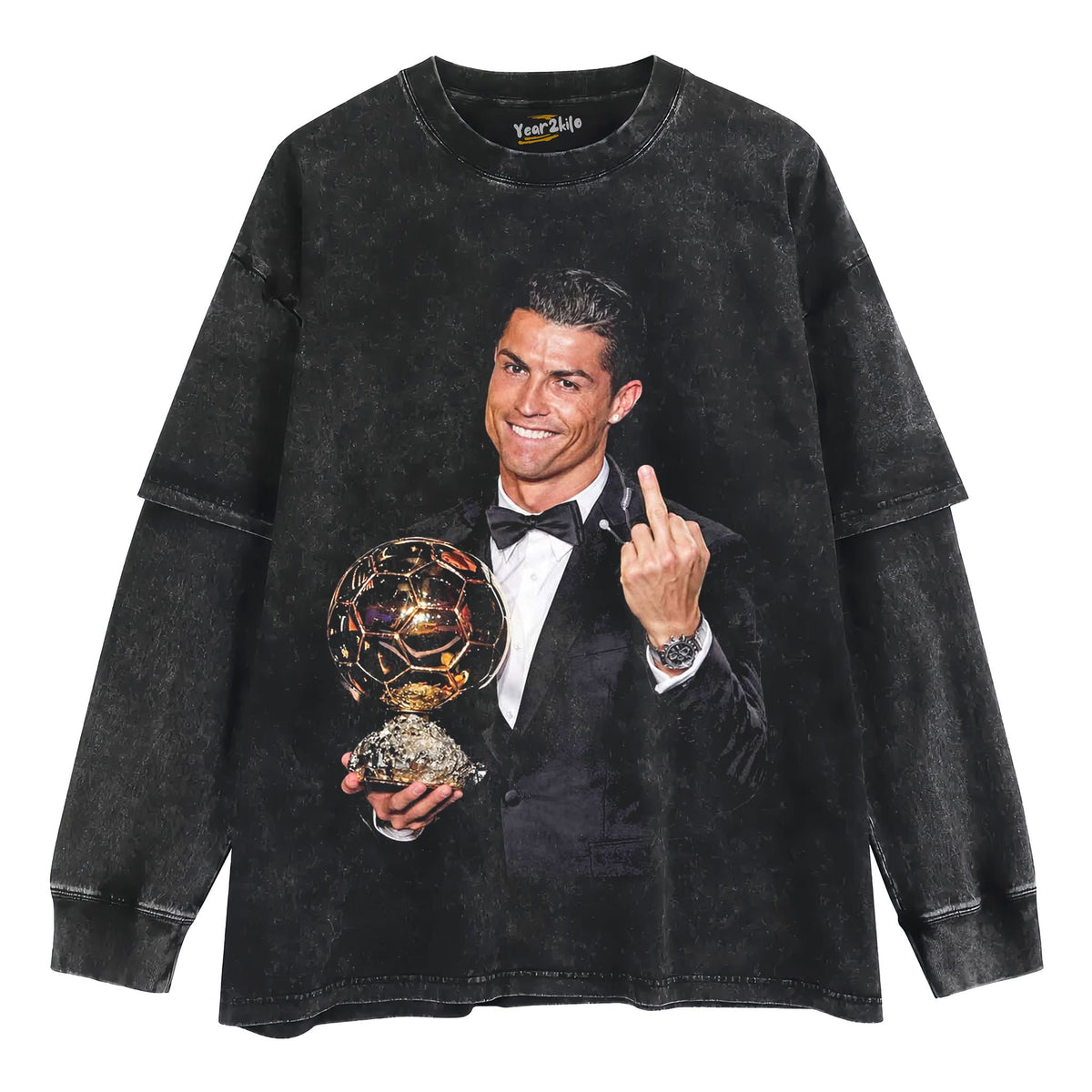CRISTIANO RONALDO TANK TOP & TEE & LONG SLEEVE & LAYERED LS & HOODIE