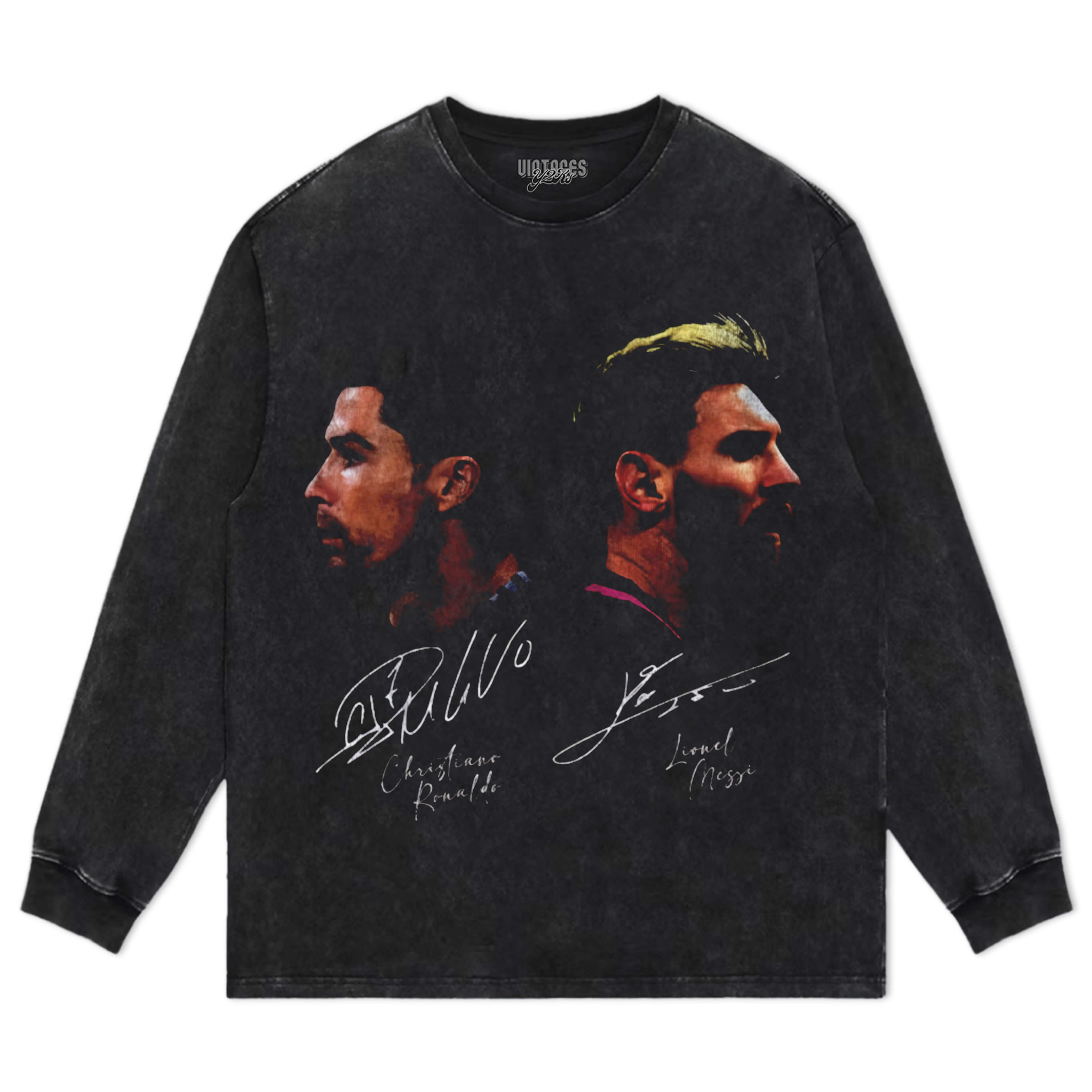 CRISTIANO RONALDO & LIONEL MESSI SIGNATURE TEE & LS & HOODIE