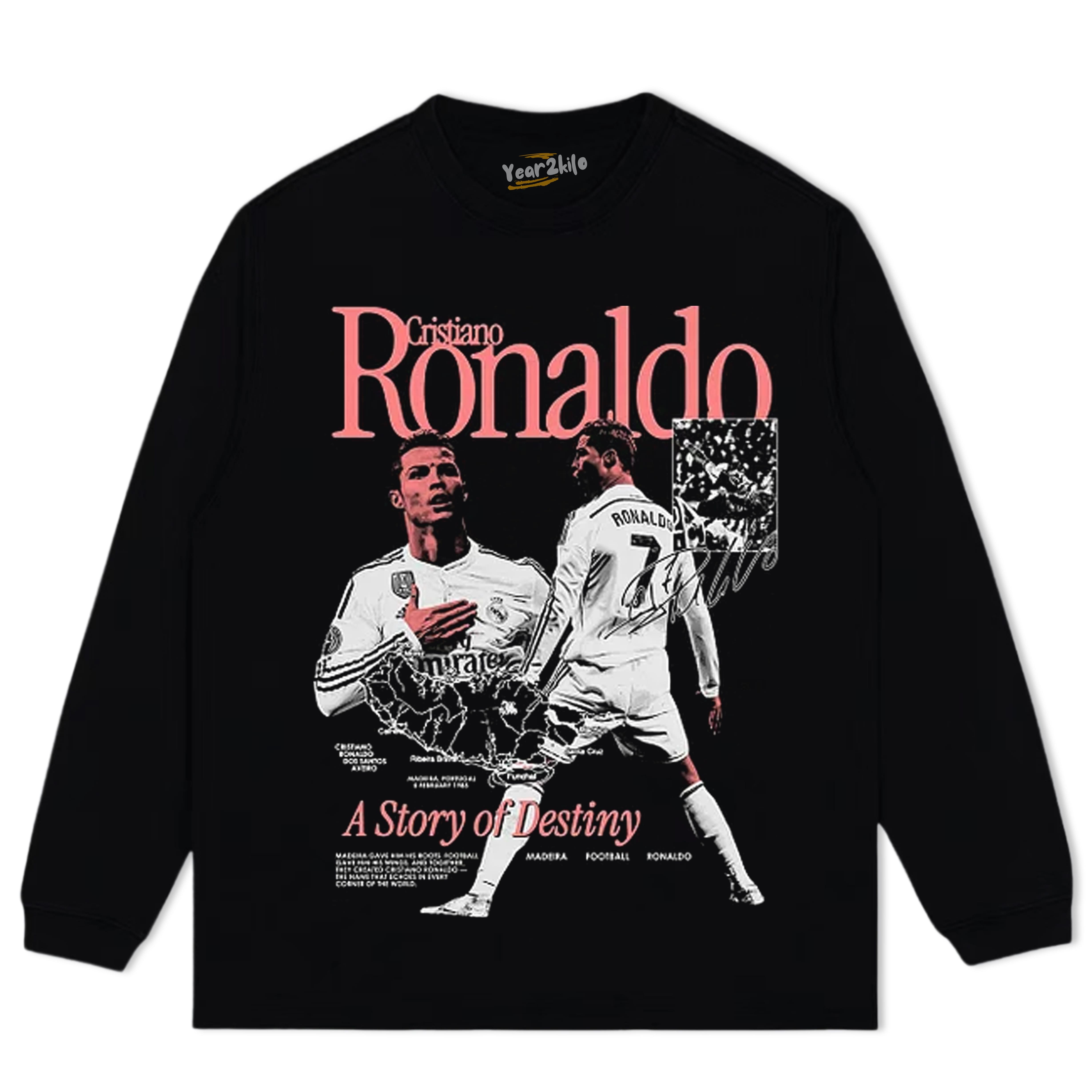 CRISTIANO RONALDO TANK TOP & TEE & LONG SLEEVE & LAYERED LS & HOODIE