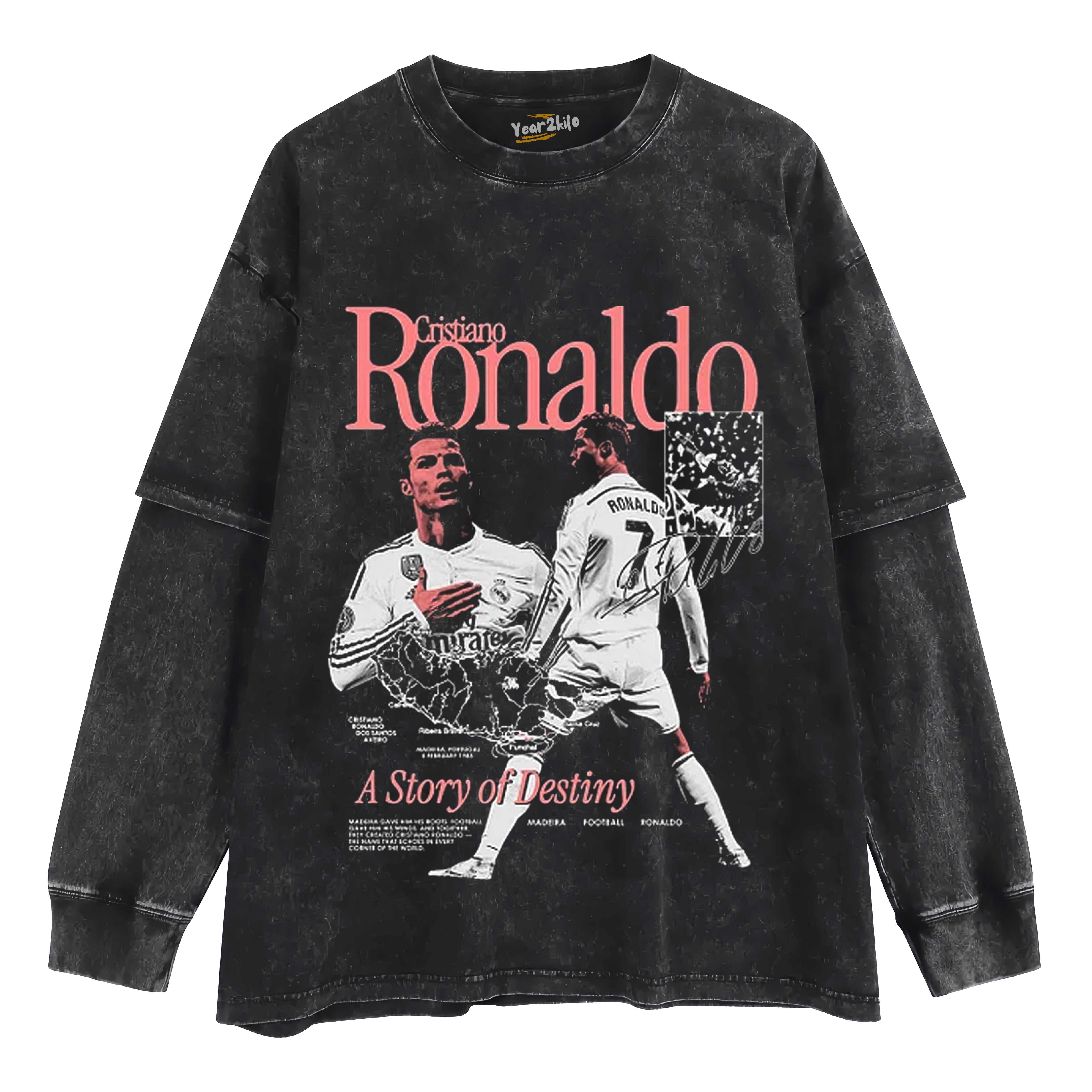 CRISTIANO RONALDO TANK TOP & TEE & LONG SLEEVE & LAYERED LS & HOODIE