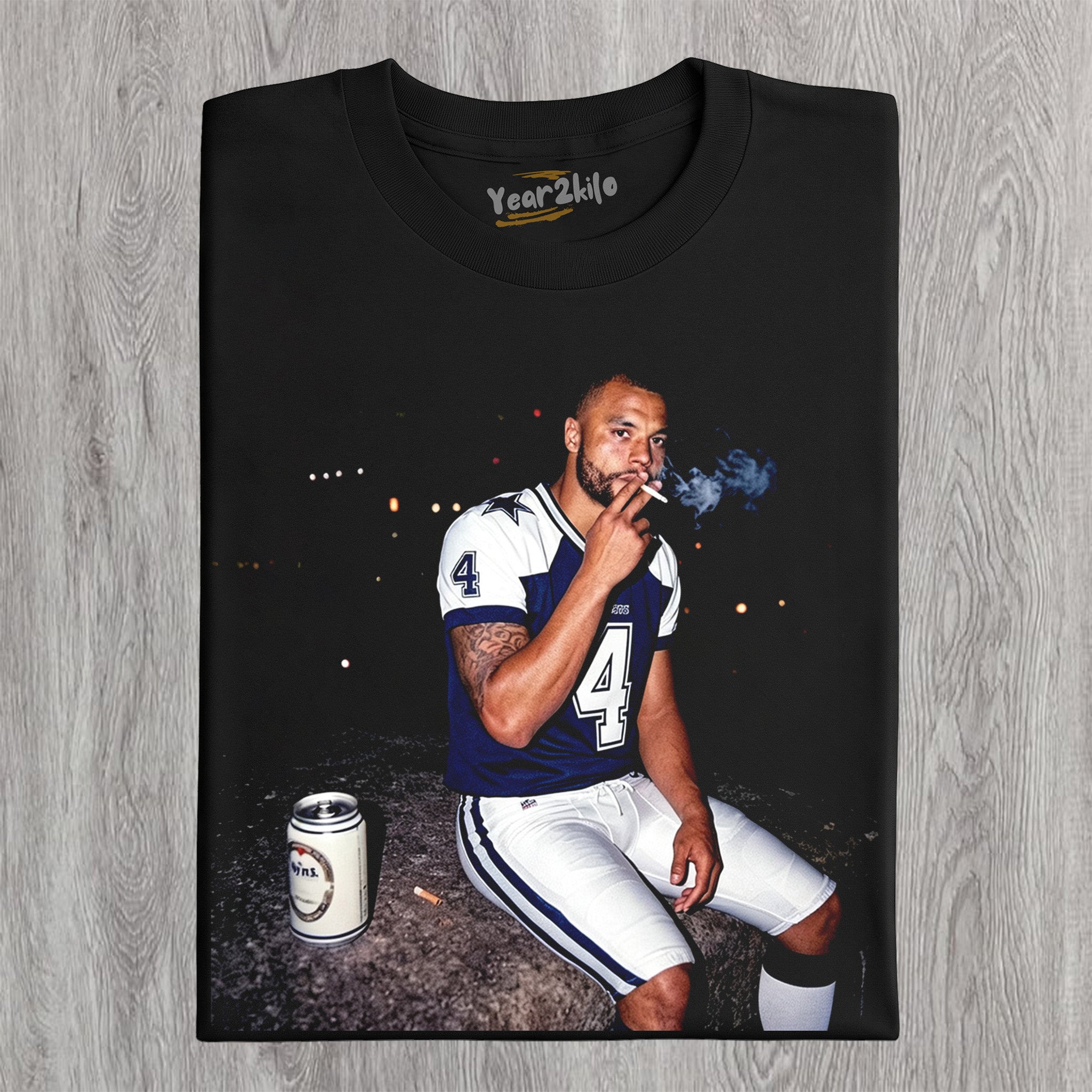 DAK PRESCOTT FOOTBALL TANK TOP & TEE & LONG SLEEVE & LAYERED LS & HOODIE