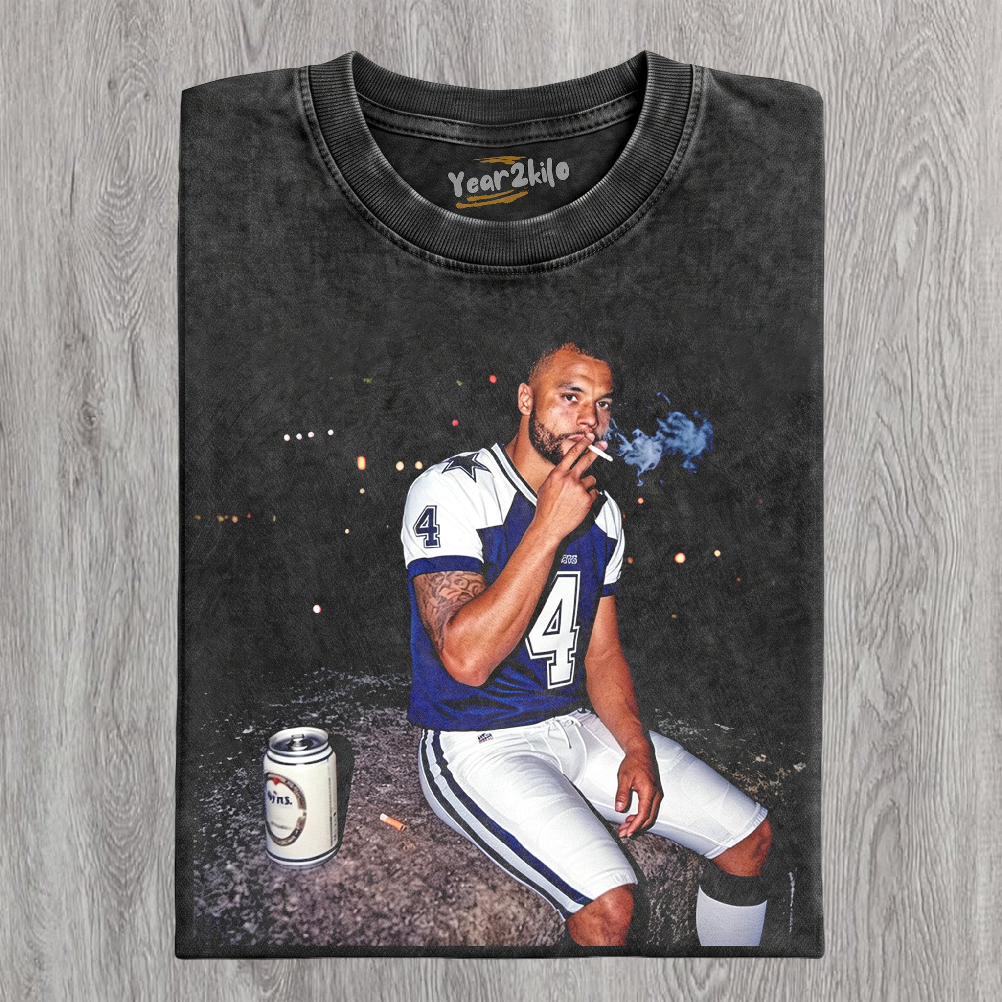 DAK PRESCOTT FOOTBALL TANK TOP & TEE & LONG SLEEVE & LAYERED LS & HOODIE