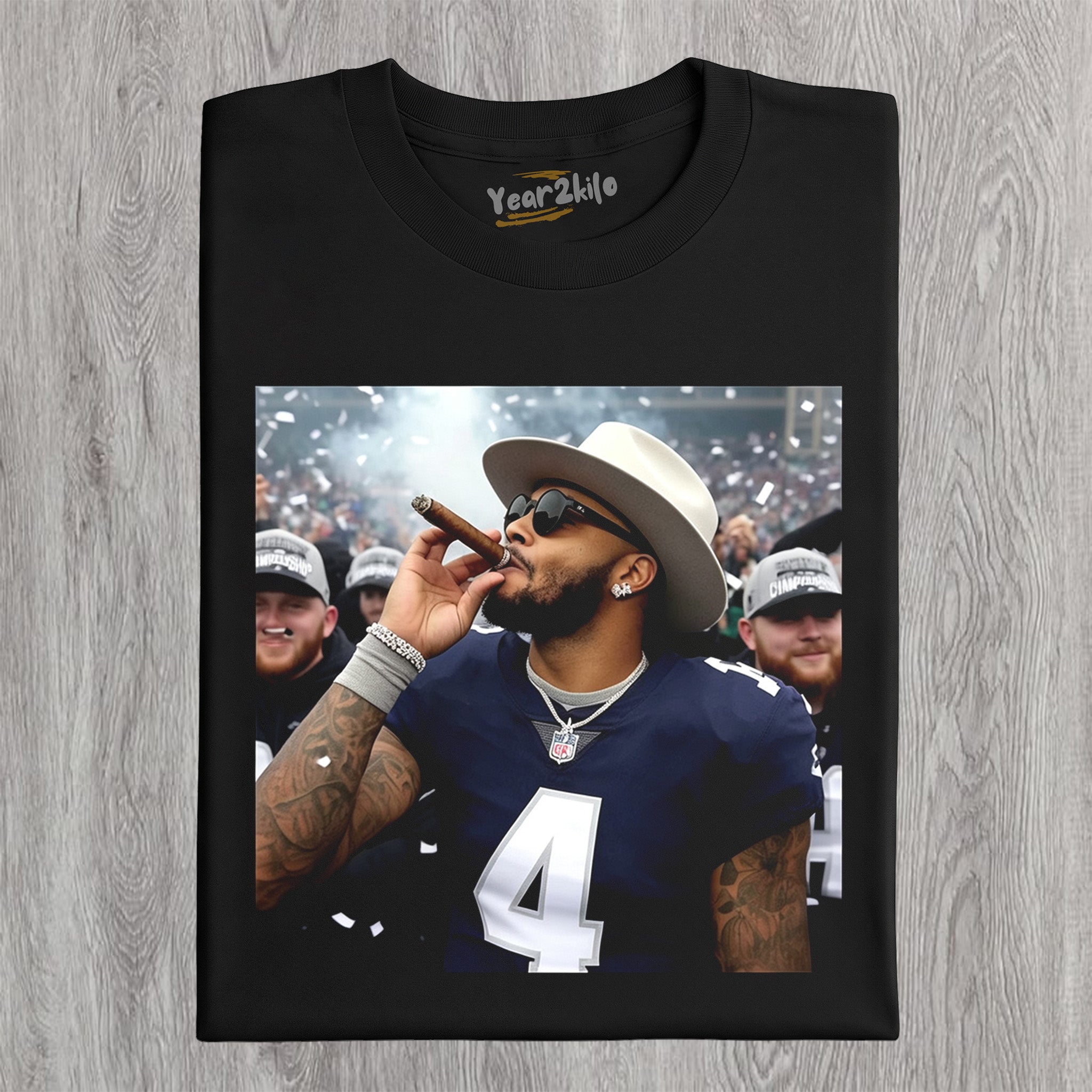DAK PRESCOTT FOOTBALL V1 TANK TOP & TEE & LONG SLEEVE & LAYERED LS & HOODIE