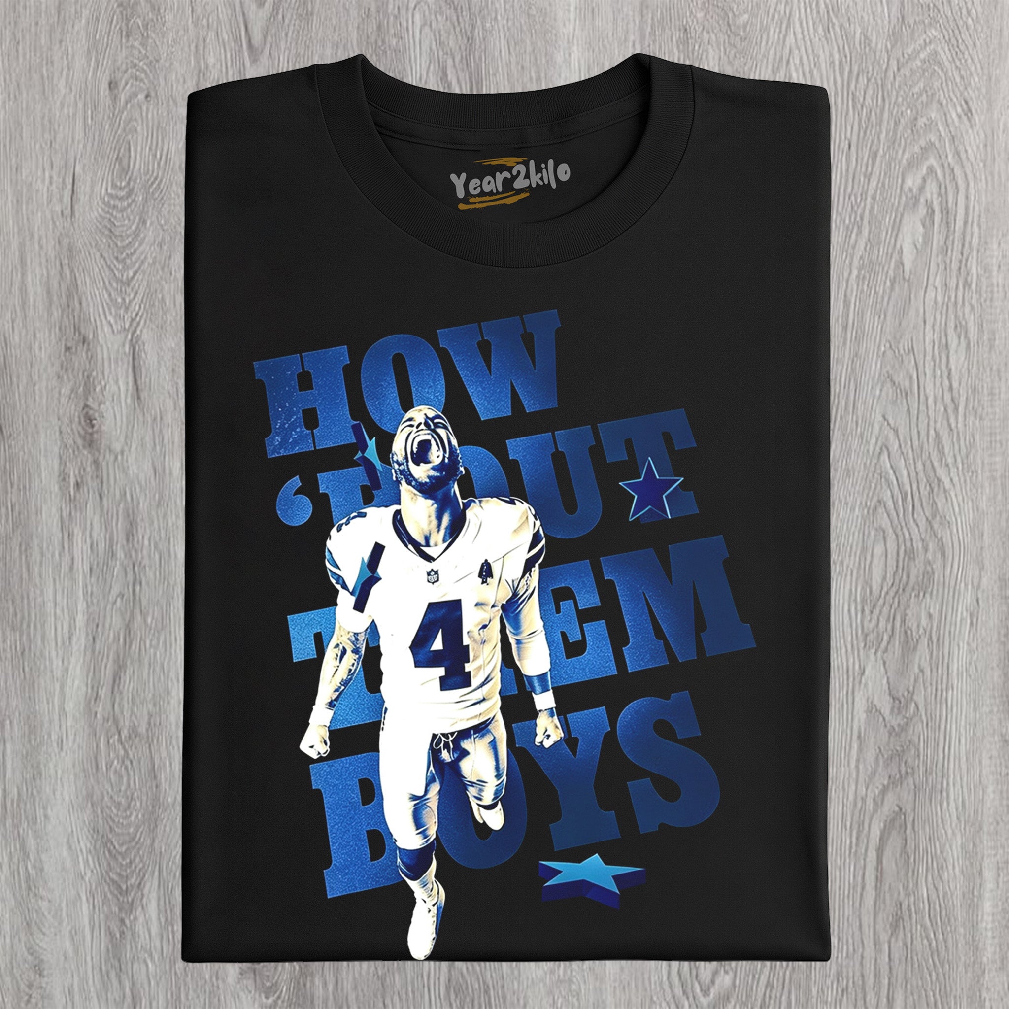 DAK PRESCOTT FOOTBALL V2 TANK TOP & TEE & LONG SLEEVE & LAYERED LS & HOODIE