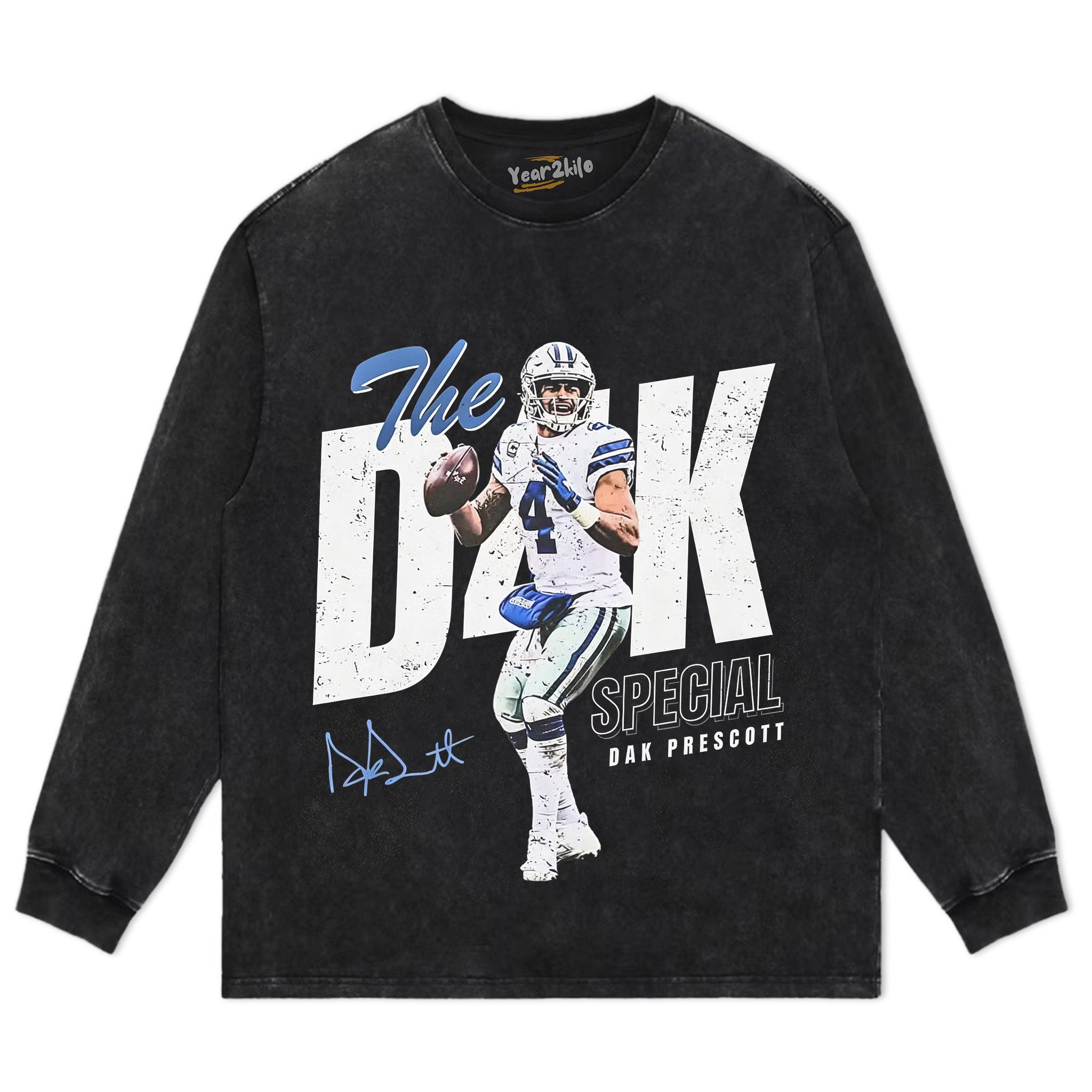 DAK PRESCOTT FOOTBALL V3 TANK TOP & TEE & LONG SLEEVE & LAYERED LS & HOODIE