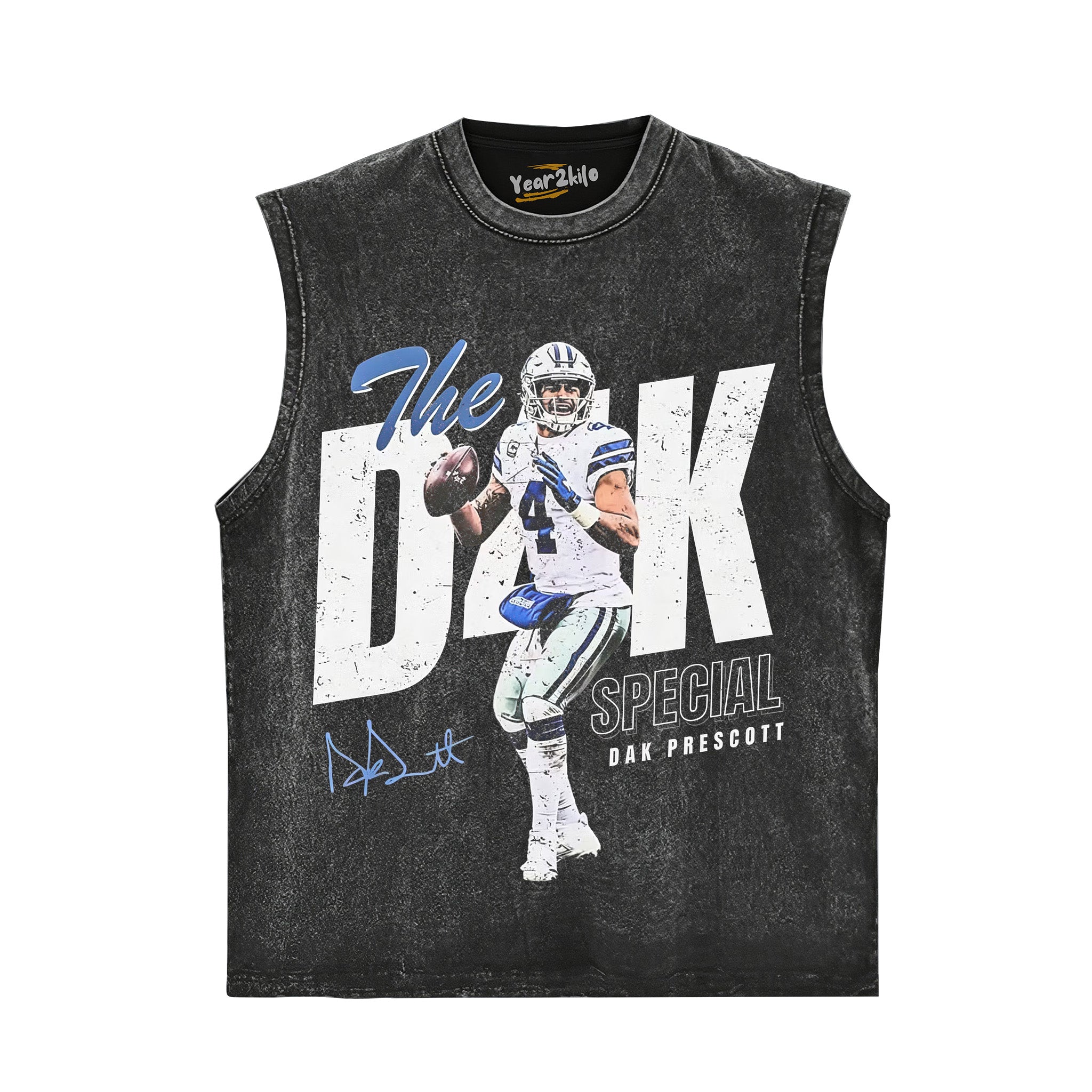 DAK PRESCOTT FOOTBALL V3 TANK TOP & TEE & LONG SLEEVE & LAYERED LS & HOODIE