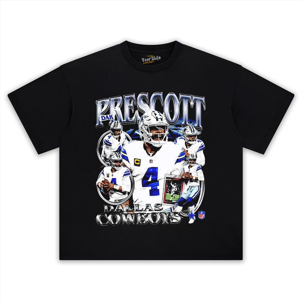 DAK PRESCOTT TANK TOP & TEE & LONG SLEEVE & LAYERED LS & HOODIE