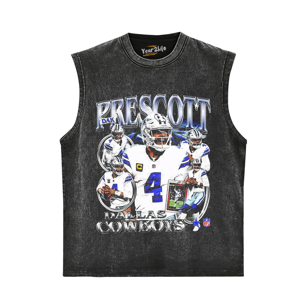DAK PRESCOTT TANK TOP & TEE & LONG SLEEVE & LAYERED LS & HOODIE