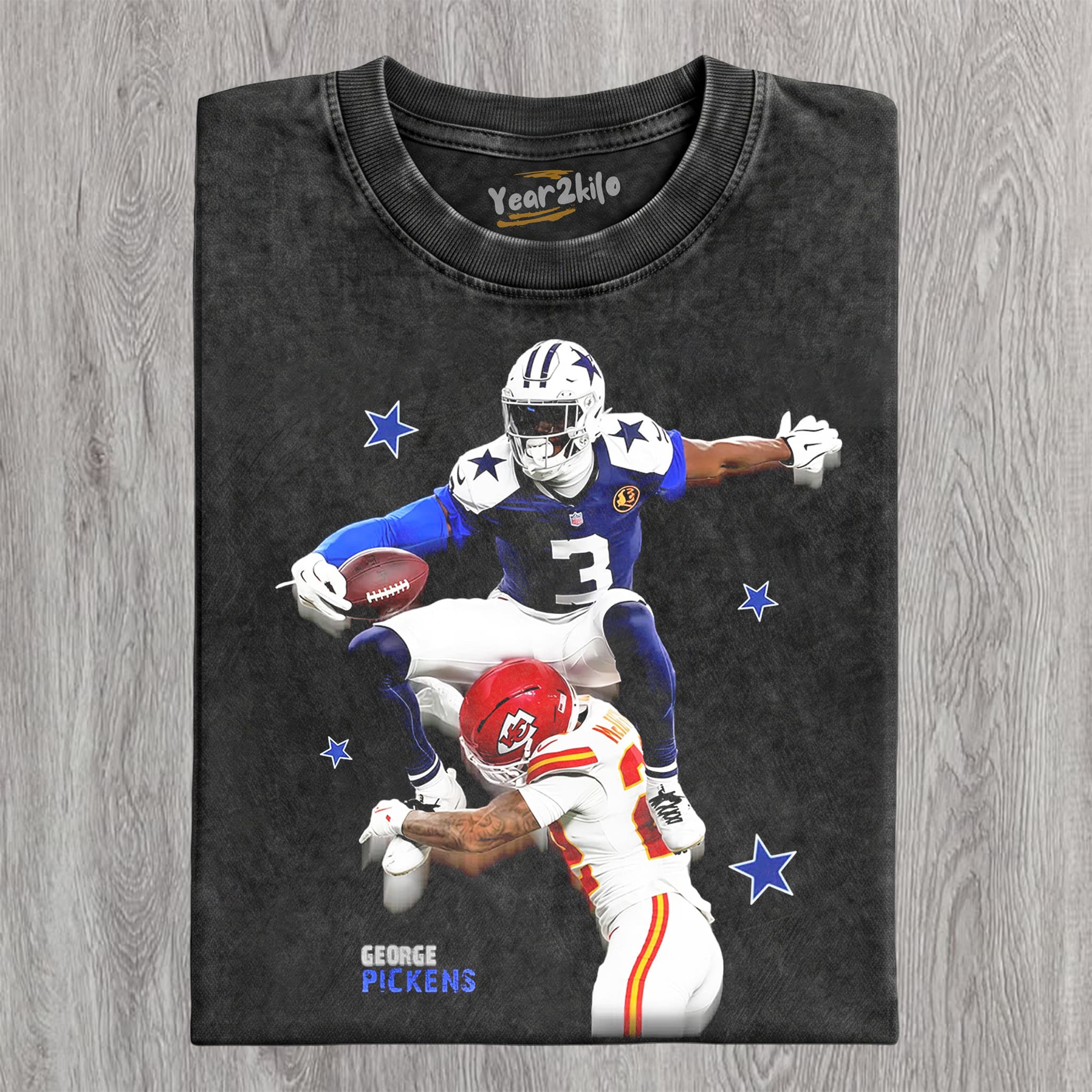 DALLAS COWBOYS & GEORGE PICKENS TANK TOP & TEE & LONG SLEEVE & LAYERED LS & HOODIE