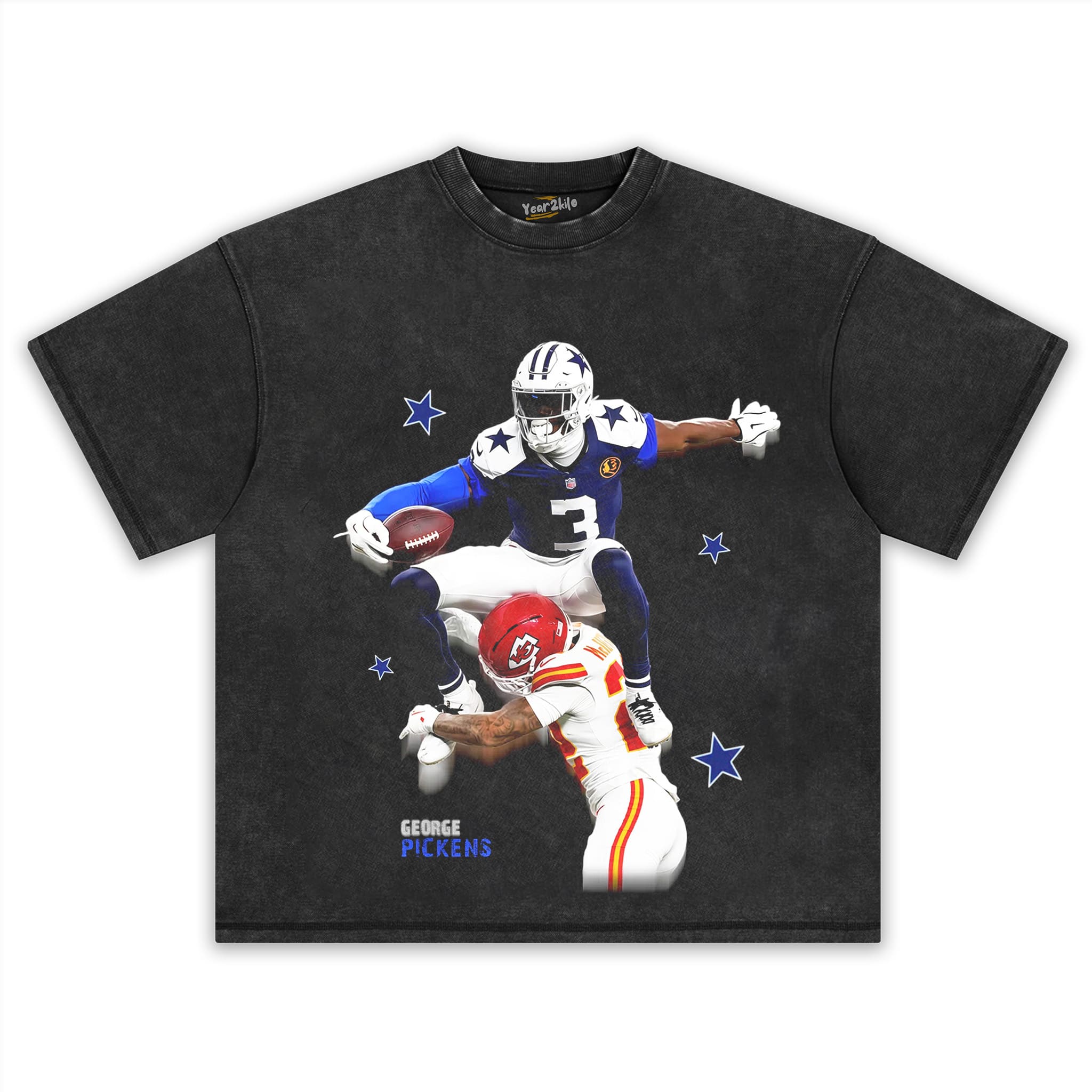 DALLAS COWBOYS & GEORGE PICKENS TANK TOP & TEE & LONG SLEEVE & LAYERED LS & HOODIE