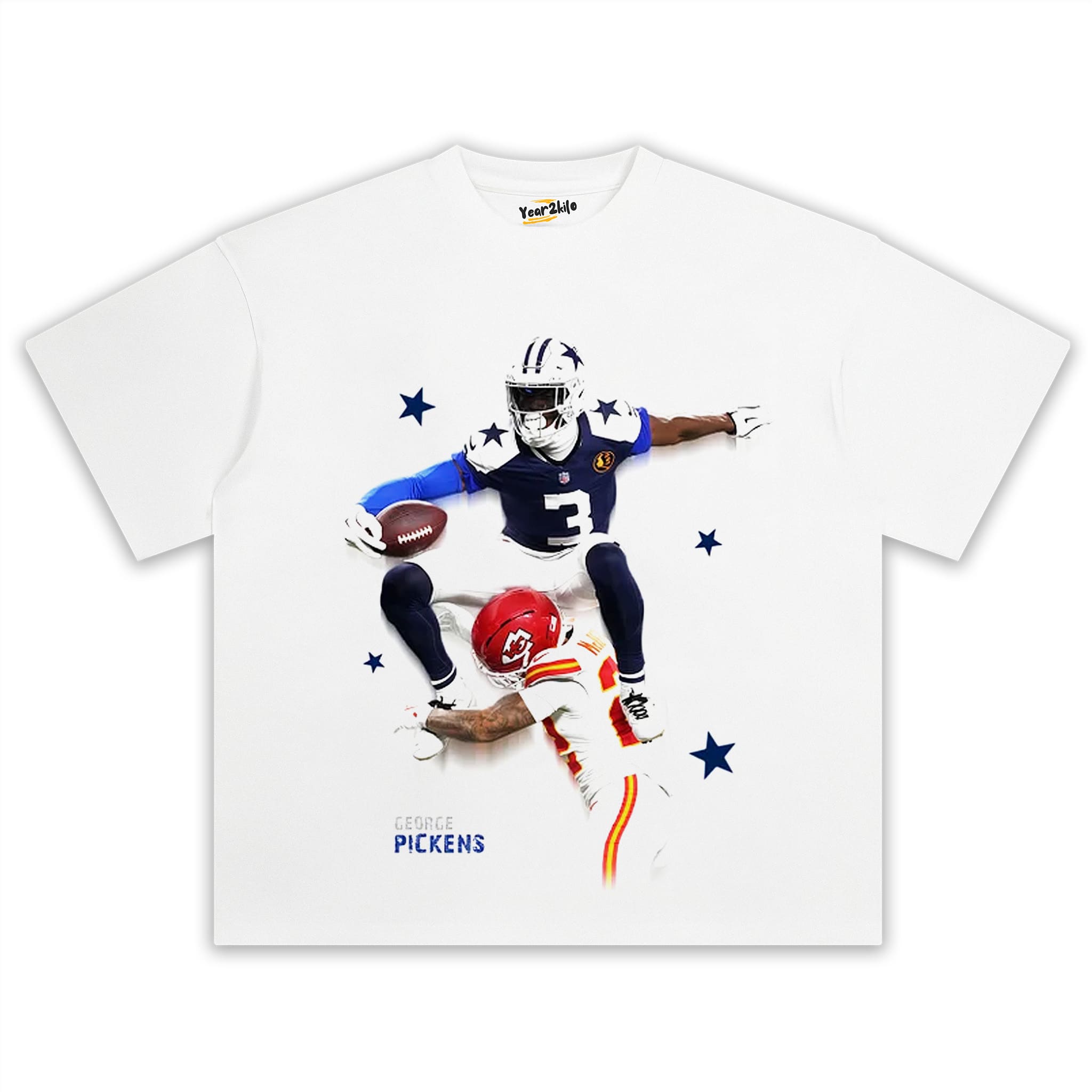 DALLAS COWBOYS & GEORGE PICKENS TANK TOP & TEE & LONG SLEEVE & LAYERED LS & HOODIE