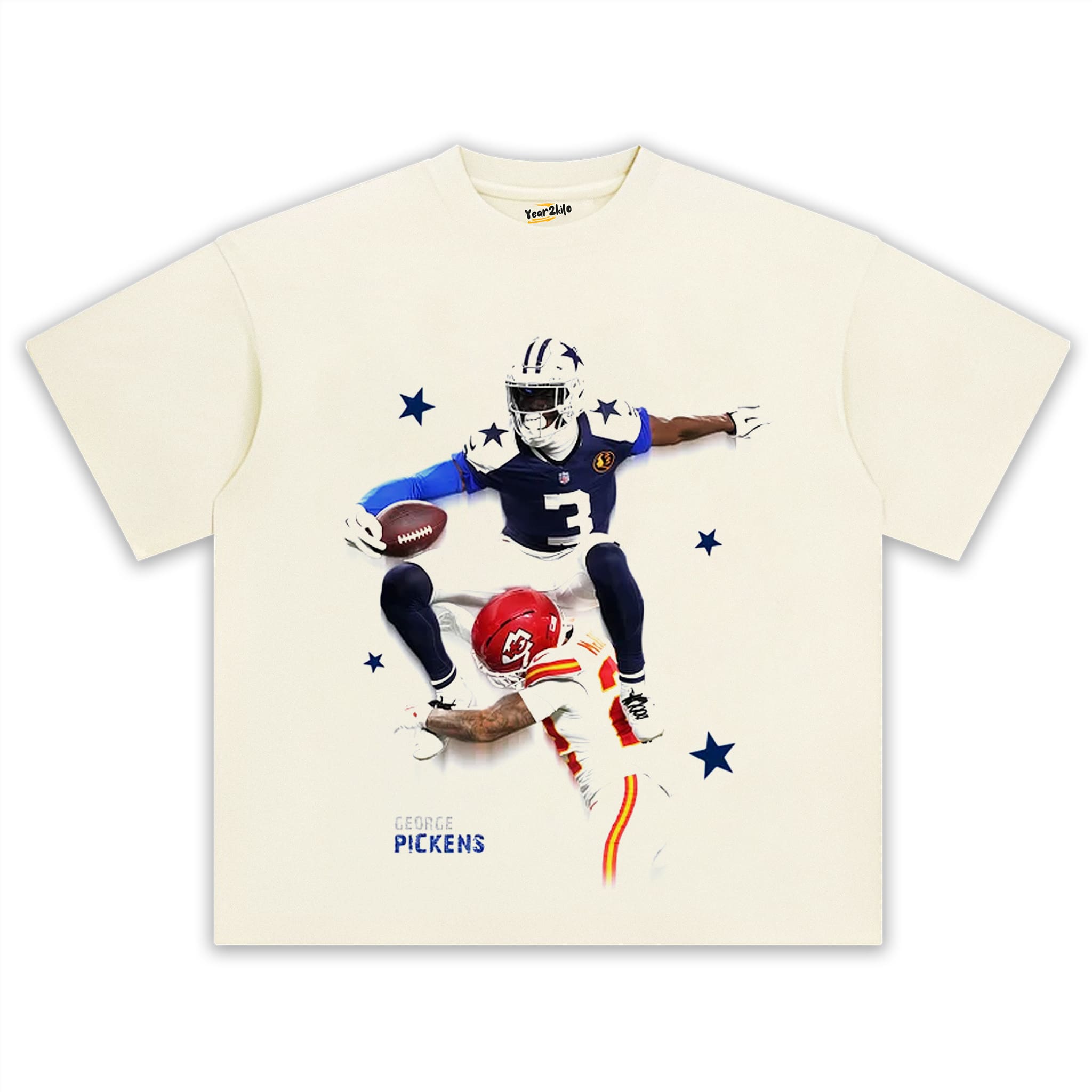 DALLAS COWBOYS & GEORGE PICKENS TANK TOP & TEE & LONG SLEEVE & LAYERED LS & HOODIE