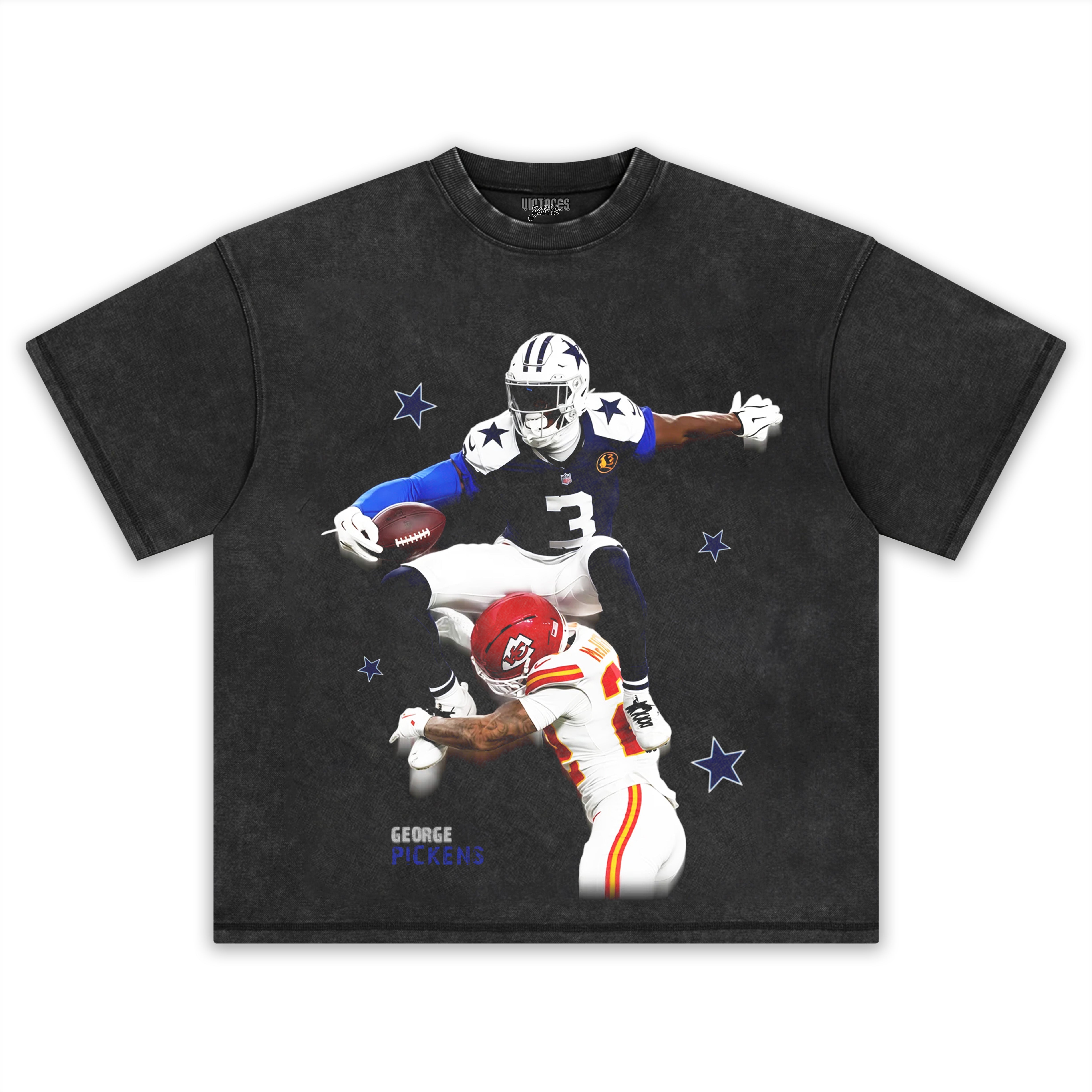 DALLAS COWBOYS & GEORGE PICKENS TEE & LS & HOODIE