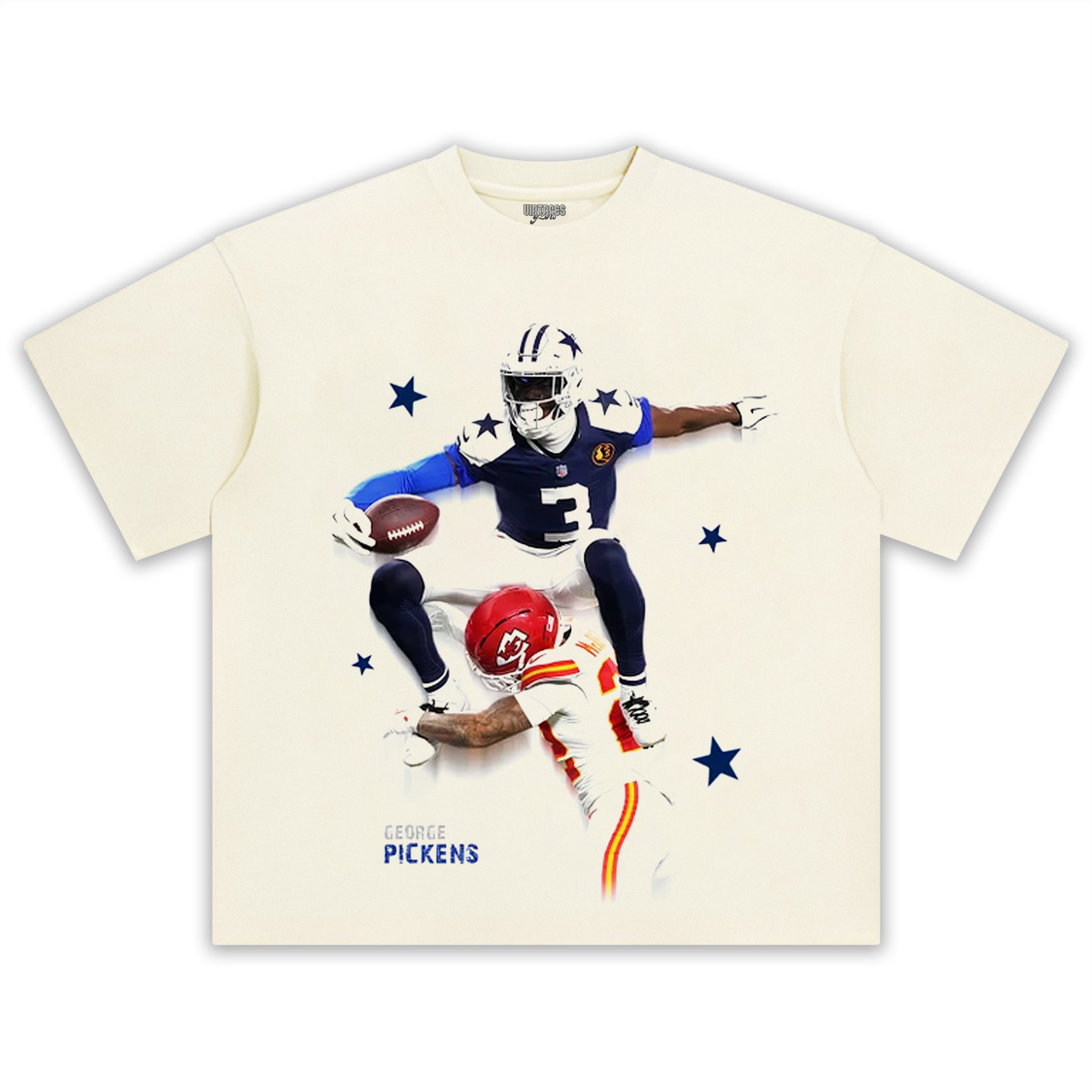 DALLAS COWBOYS & GEORGE PICKENS TEE & LS & HOODIE