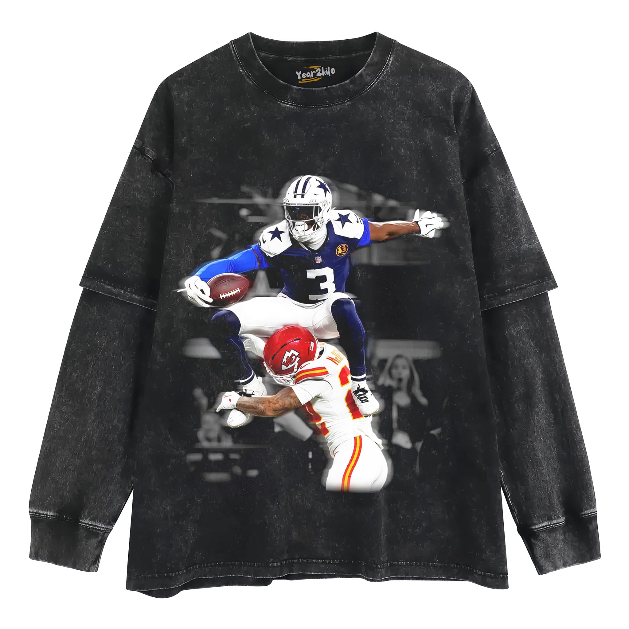 DALLAS COWBOYS & GEORGE PICKENS V2 TANK TOP & TEE & LONG SLEEVE & LAYERED LS & HOODIE
