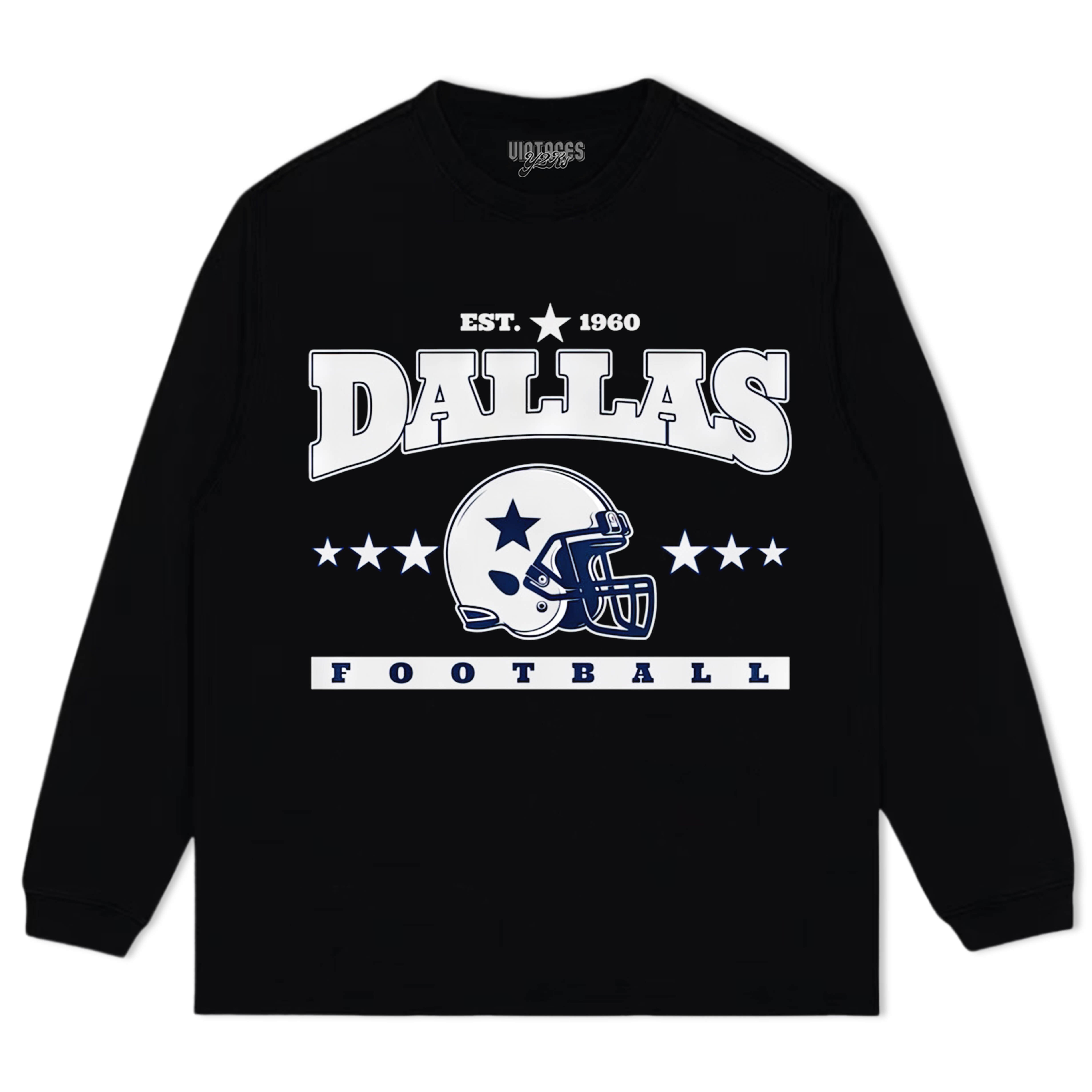 DALLAS COWBOYS VINTAGE V3 TEE & LS & HOODIE