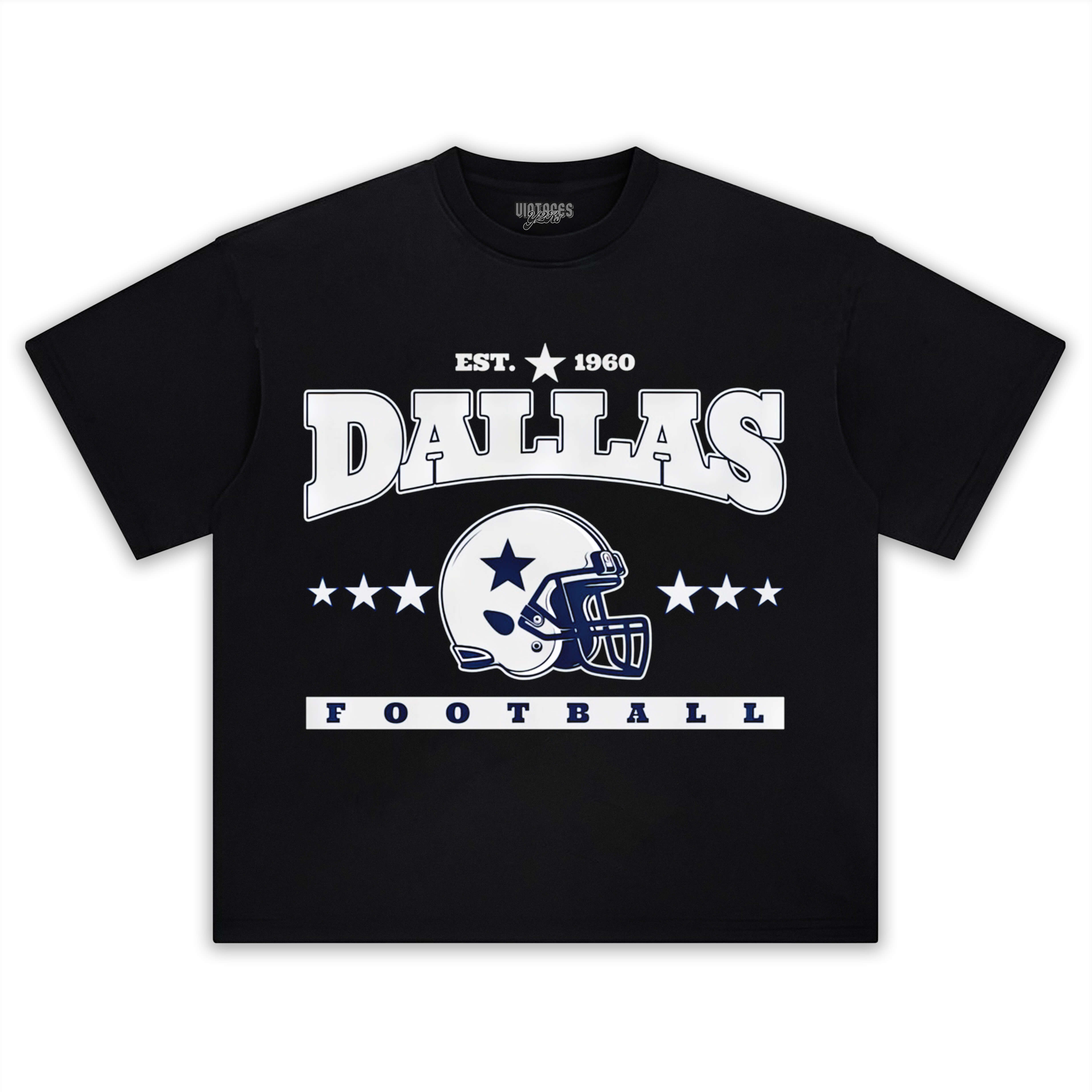 DALLAS COWBOYS VINTAGE V3 TEE & LS & HOODIE