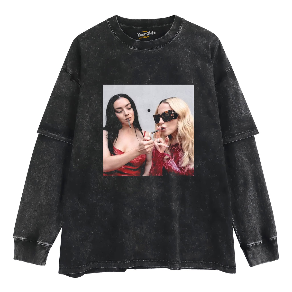DANCETERIA & MADONNA & CHARLI XCX V2 TANK TOP & TEE & LONG SLEEVE & LAYERED LS & HOODIE