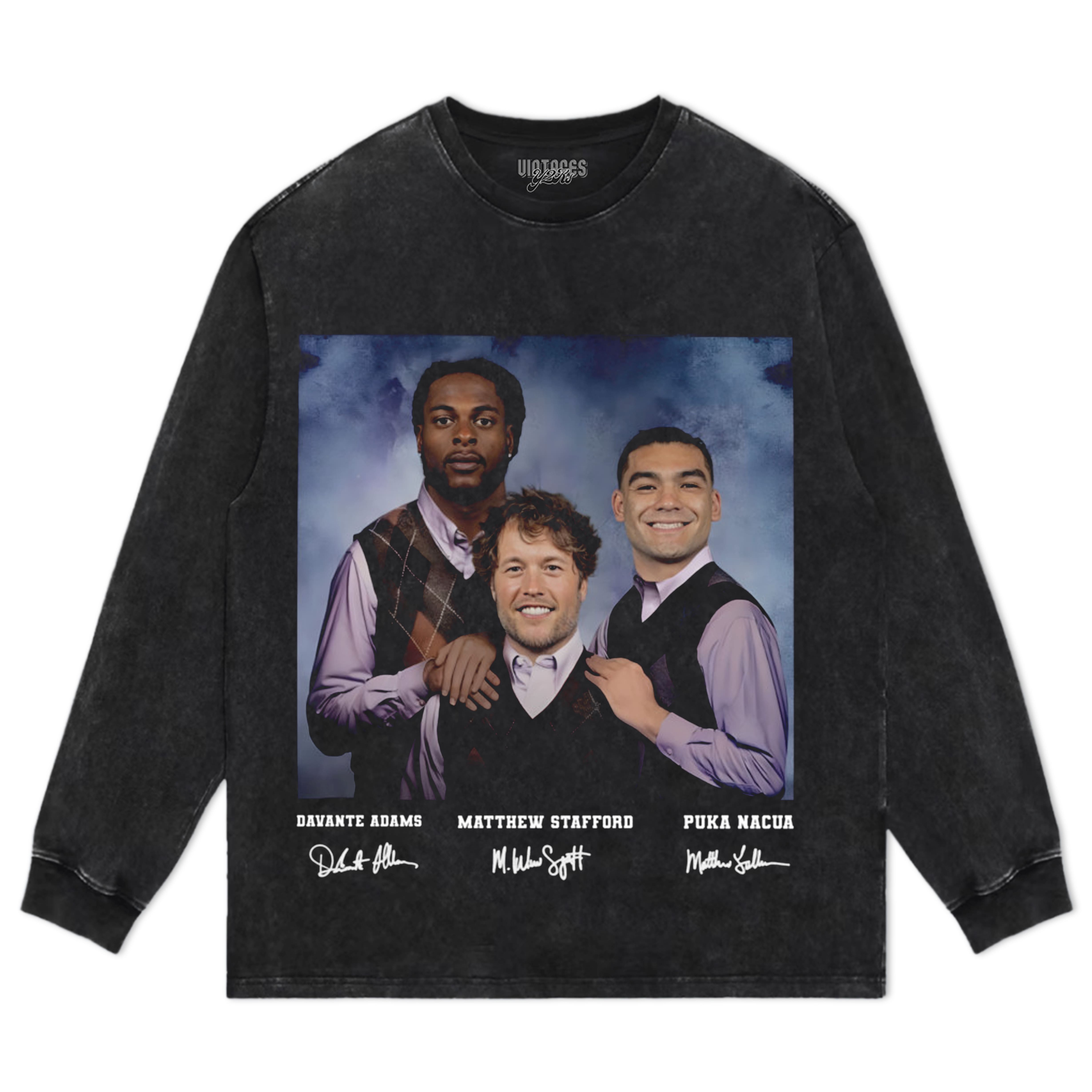 DAVANTE ADAMS PUKA NACUA MATTHEW STAFFORD RAMS FOOTBALL STEP BROTHERS TEE & LS & HOODIE