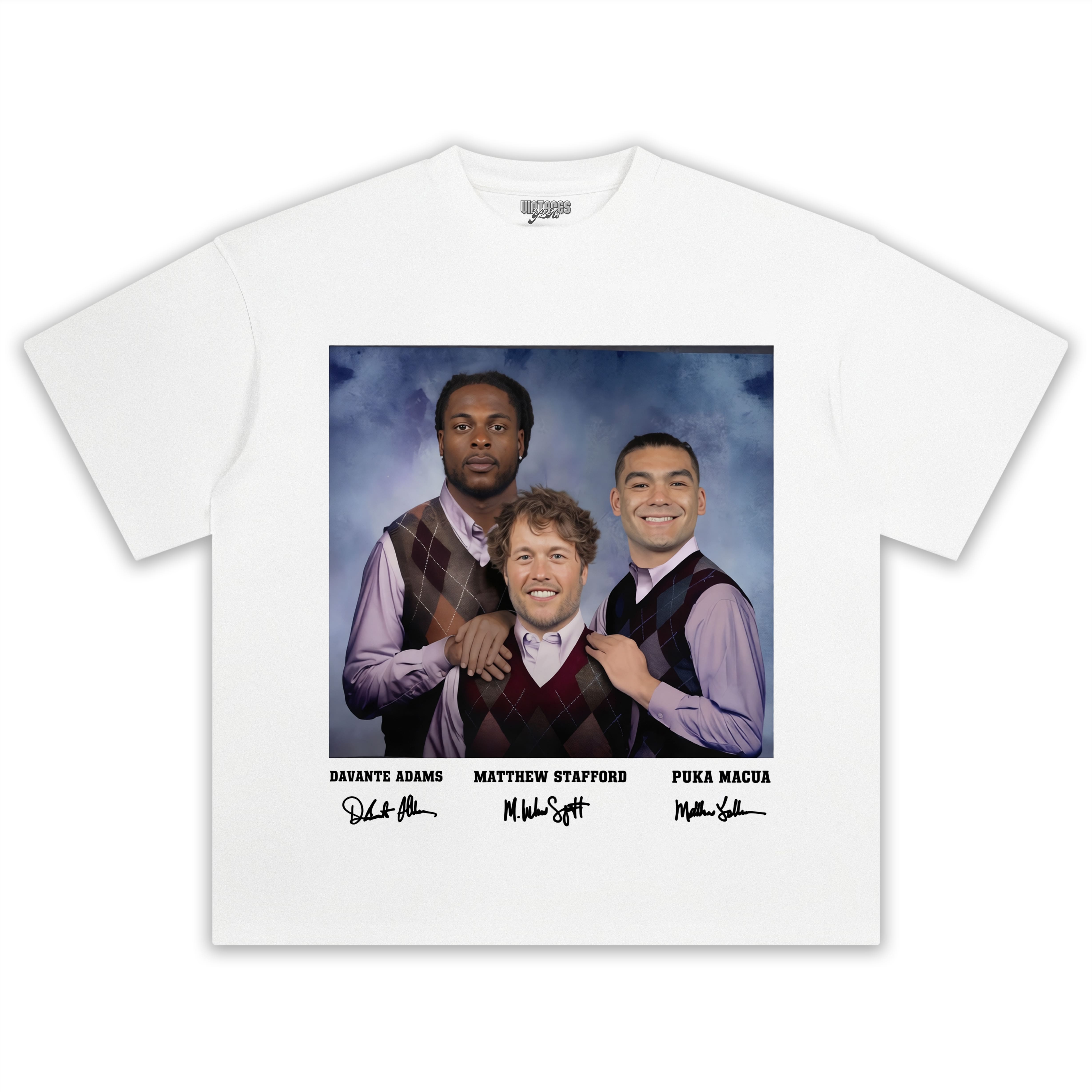 DAVANTE ADAMS PUKA NACUA MATTHEW STAFFORD RAMS FOOTBALL STEP BROTHERS TEE & LS & HOODIE