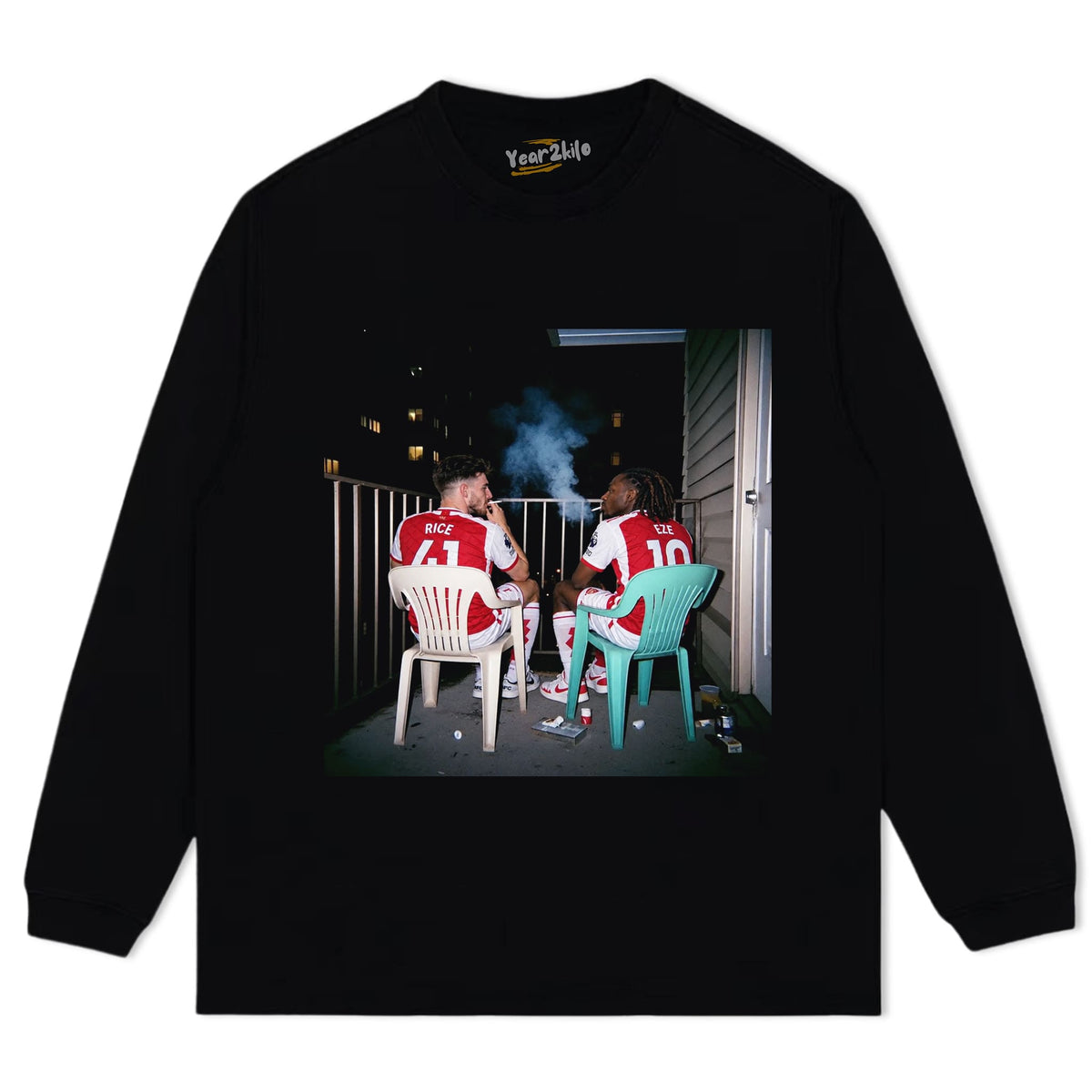 DECLAN RICE & EBERECHI EZE TANK TOP & TEE & LONG SLEEVE & LAYERED LS & HOODIE