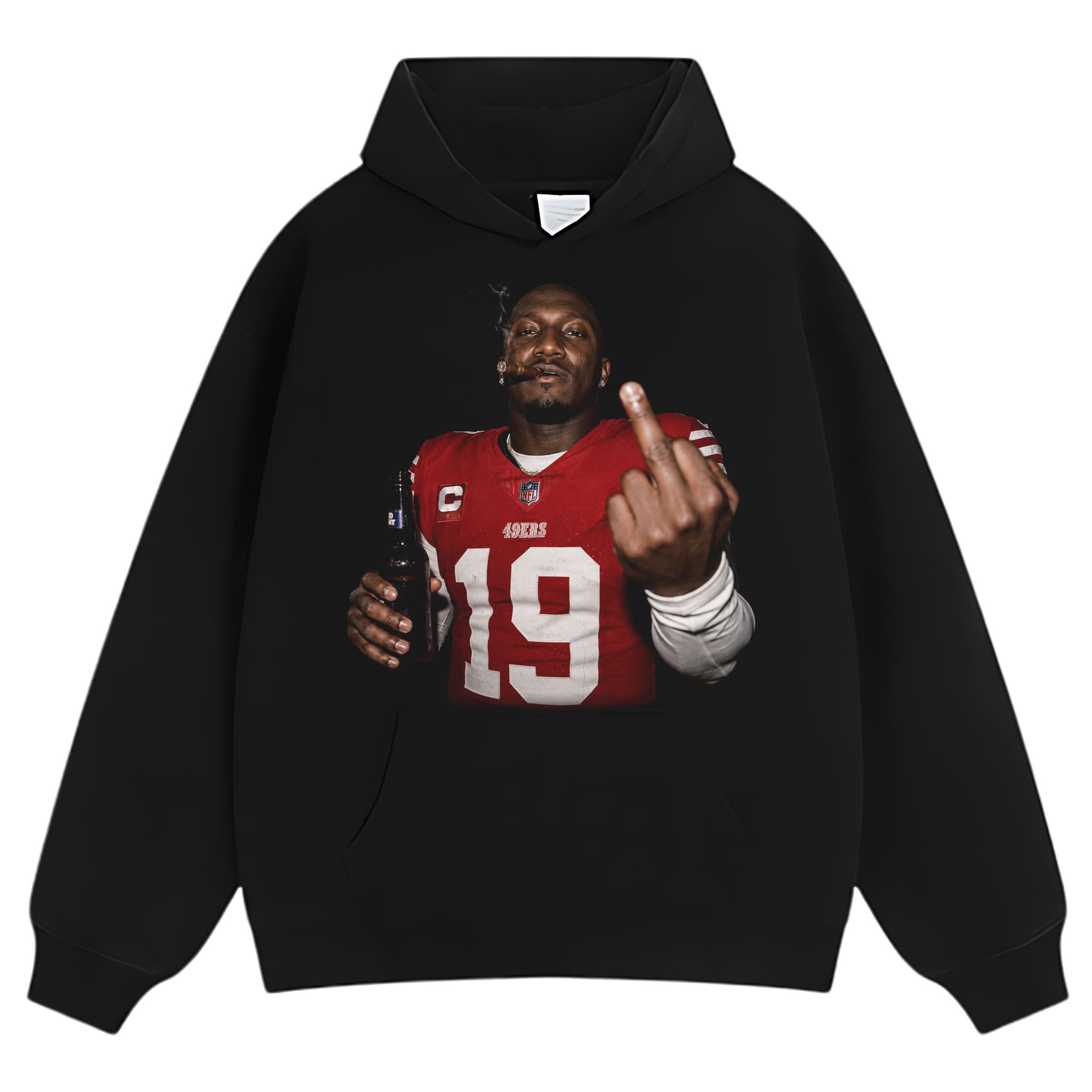 DEEBO SAMUEL - MIDDLE FINGER TANK TOP & TEE & LONG SLEEVE & LAYERED LS & HOODIE
