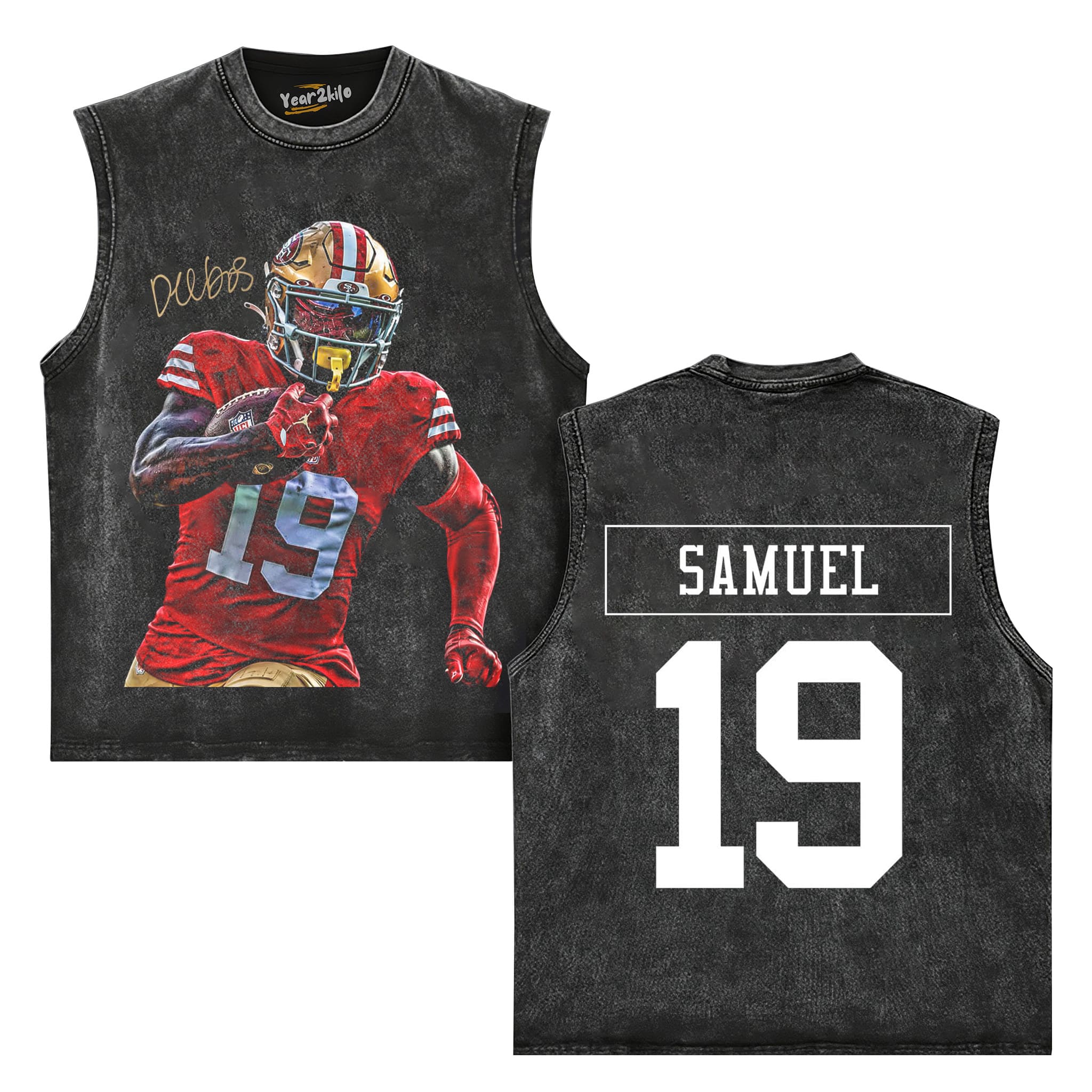 DEEBO SAMUEL 49ERS V4 TANK TOP & TEE