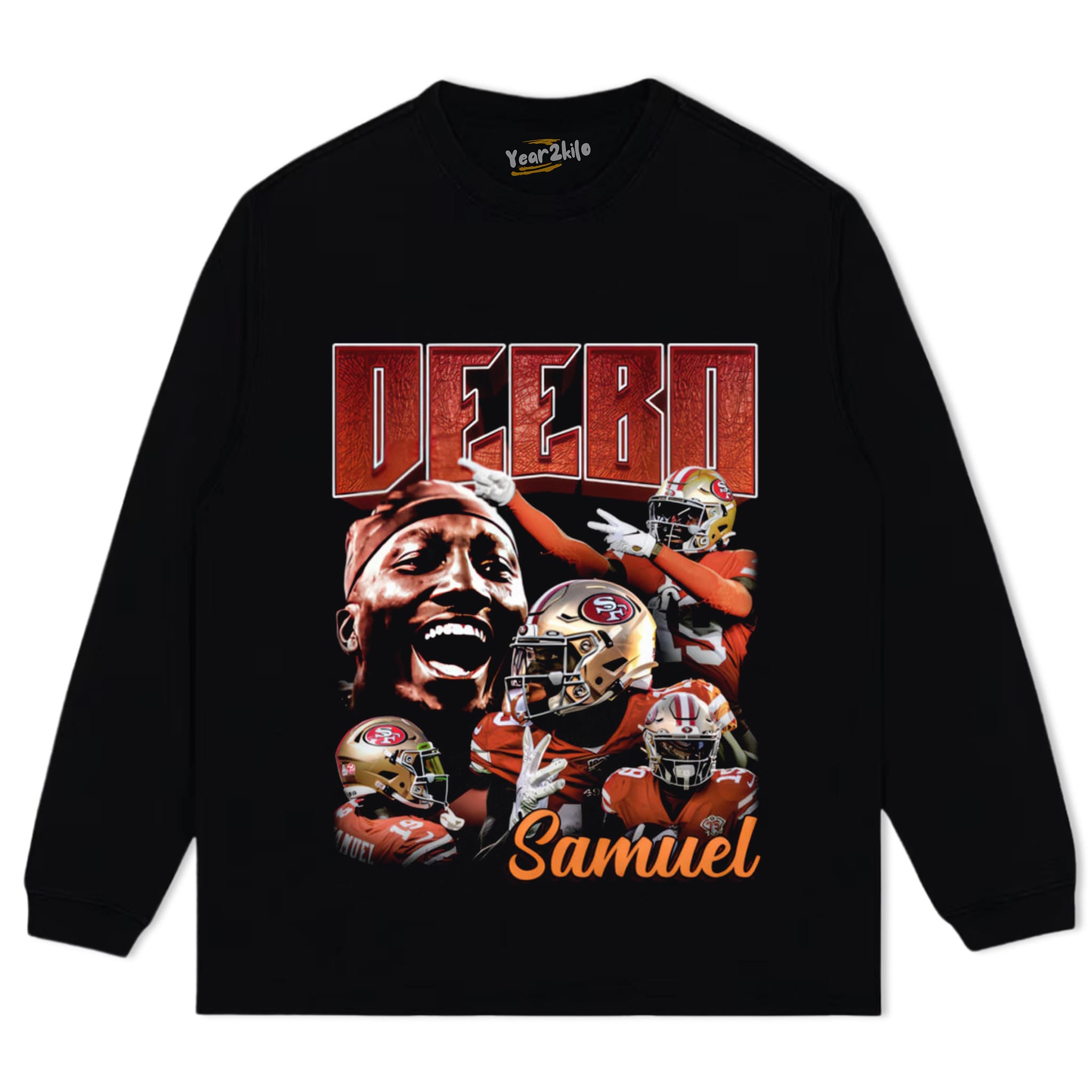 DEEBO SAMUEL 49ERS VINTAGE TANK TOP & TEE & LONG SLEEVE & LAYERED LS & HOODIE