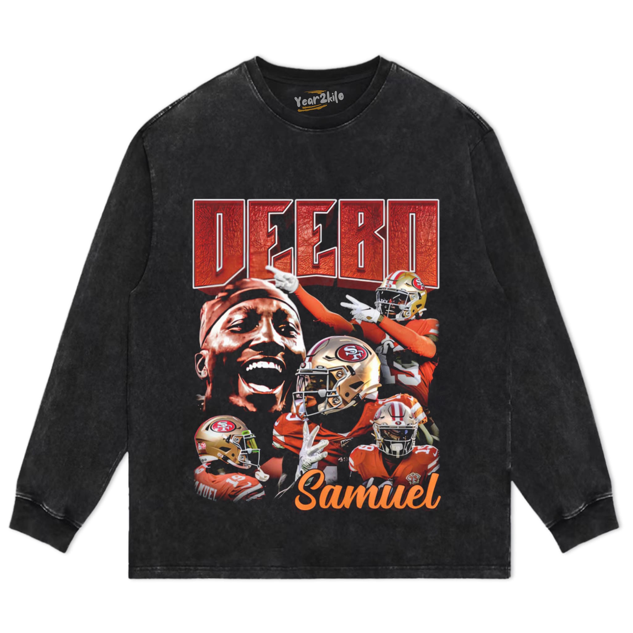 DEEBO SAMUEL 49ERS VINTAGE TANK TOP & TEE & LONG SLEEVE & LAYERED LS & HOODIE