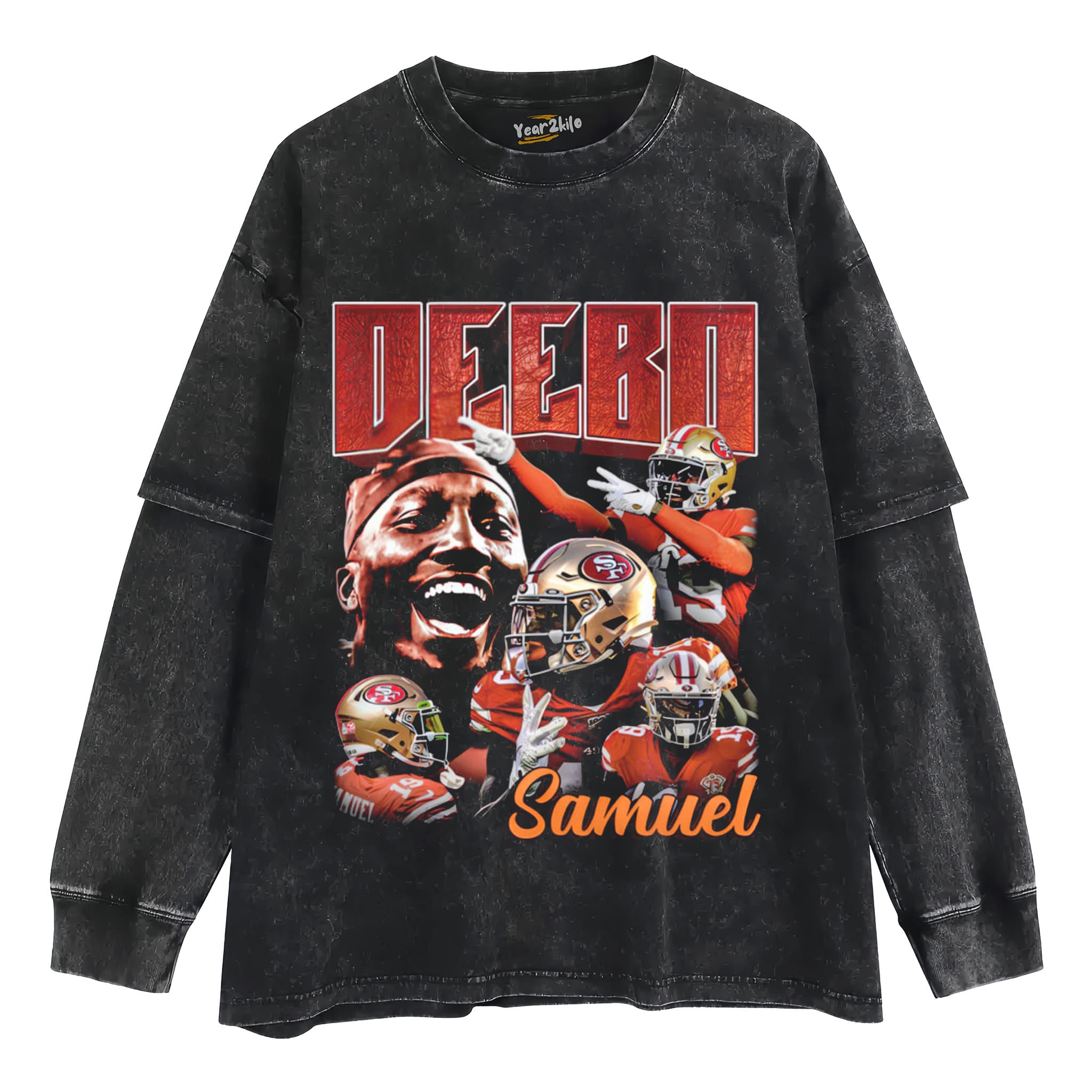 DEEBO SAMUEL 49ERS VINTAGE TANK TOP & TEE & LONG SLEEVE & LAYERED LS & HOODIE
