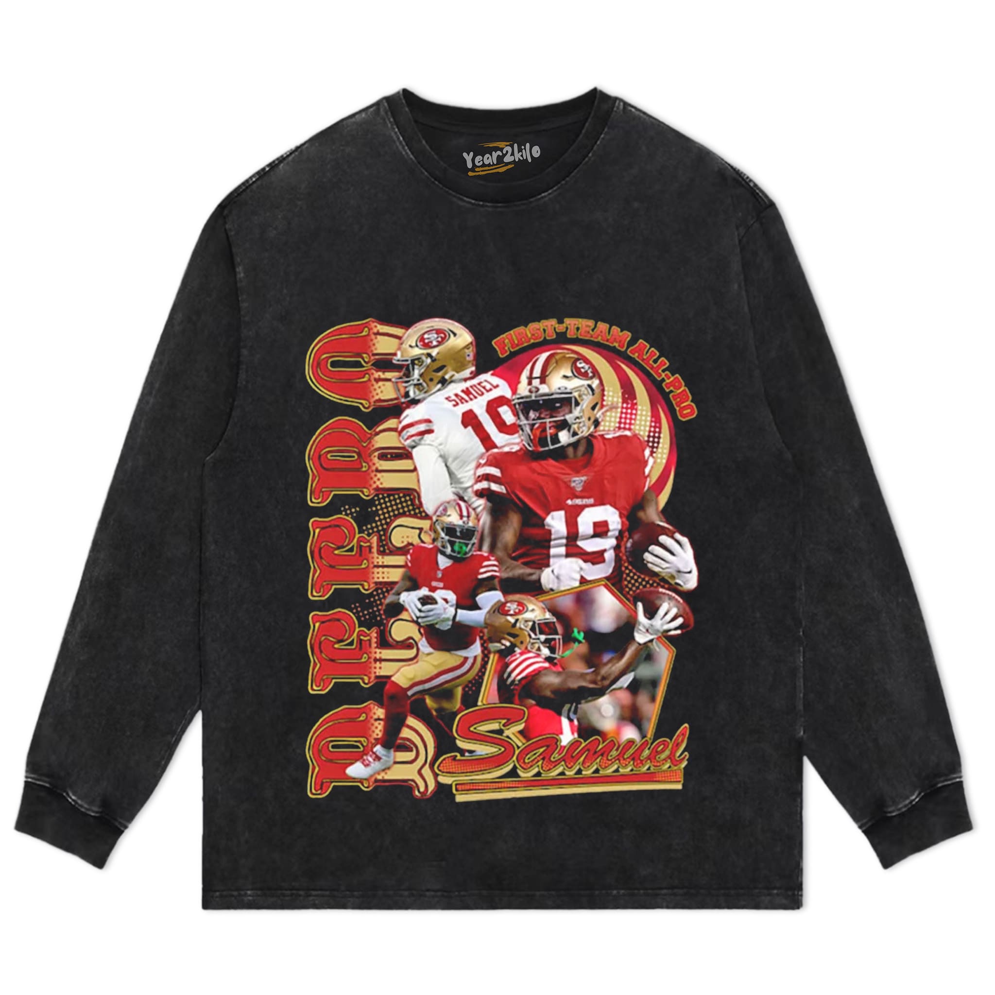 DEEBO SAMUEL FIRST-TEAM ALL-PRO TANK TOP & TEE & LONG SLEEVE & LAYERED LS & HOODIE