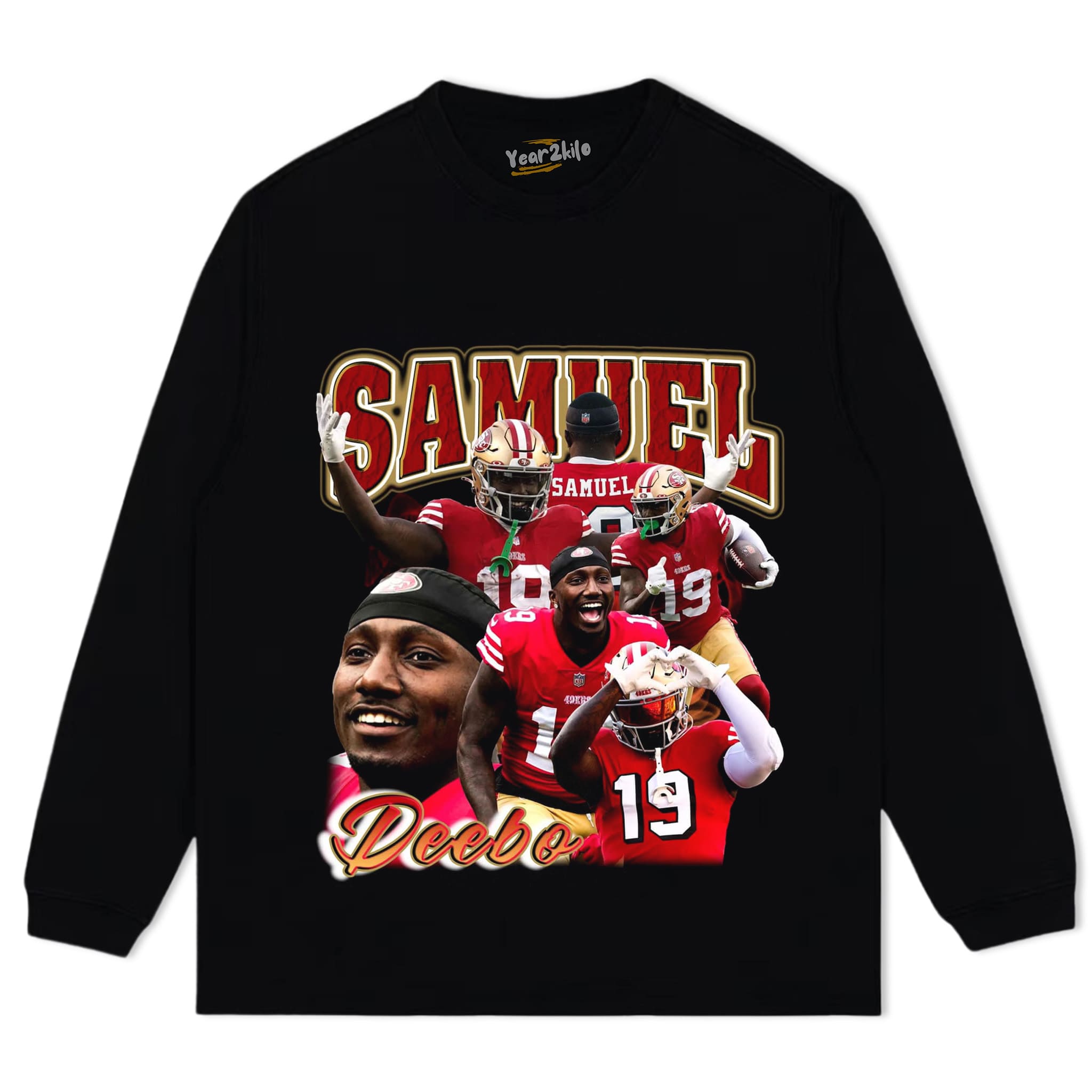 DEEBO SAMUEL VINTAGE 49ERS TANK TOP & TEE & LONG SLEEVE & LAYERED LS & HOODIE