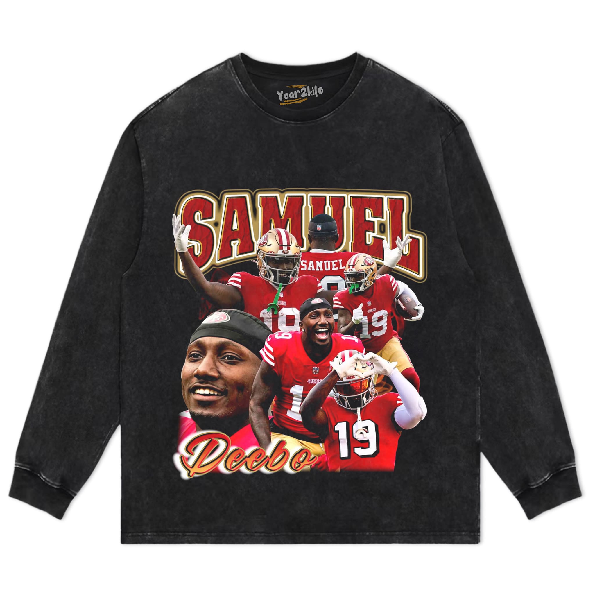 DEEBO SAMUEL VINTAGE 49ERS TANK TOP & TEE & LONG SLEEVE & LAYERED LS & HOODIE