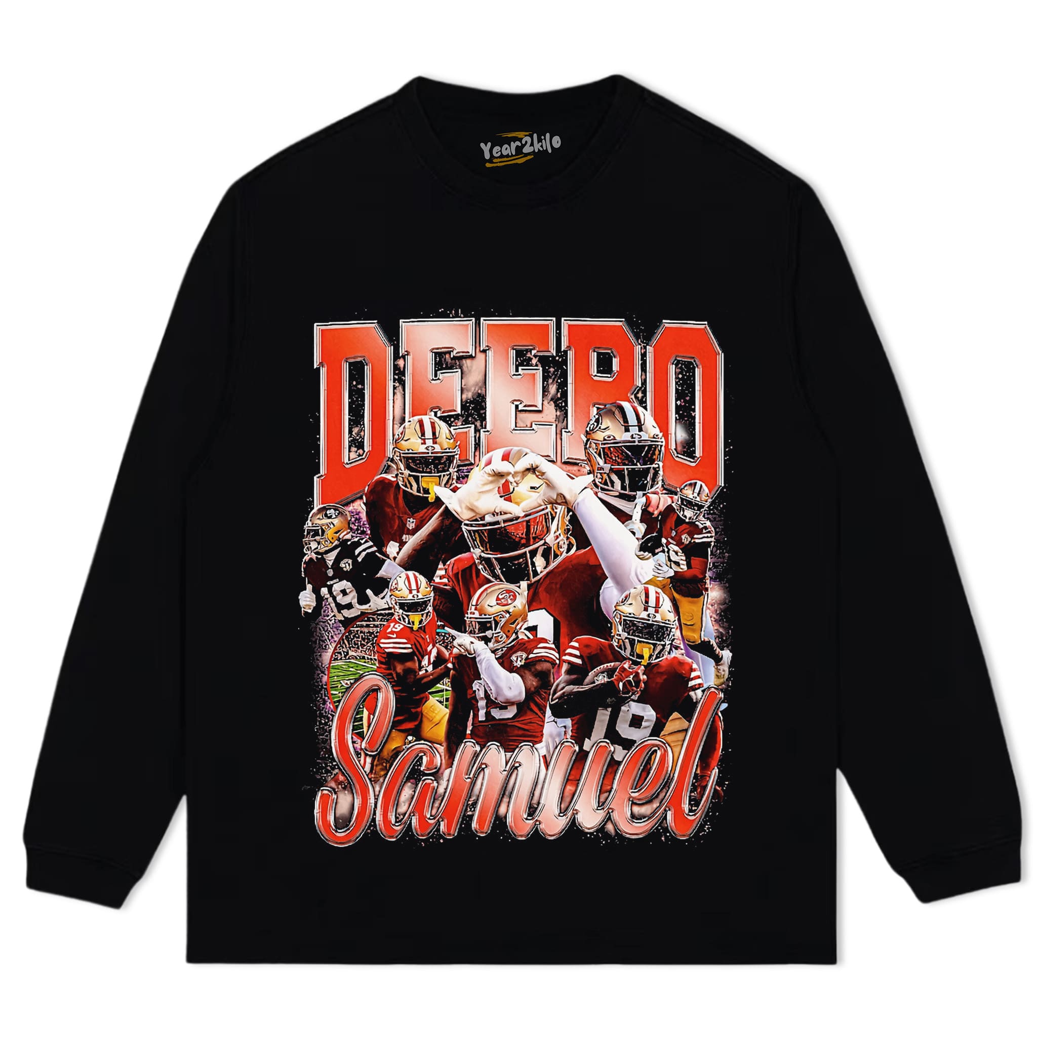 DEEBO SAMUEL VINTAGE 49ERS V2 TANK TOP & TEE & LONG SLEEVE & LAYERED LS & HOODIE