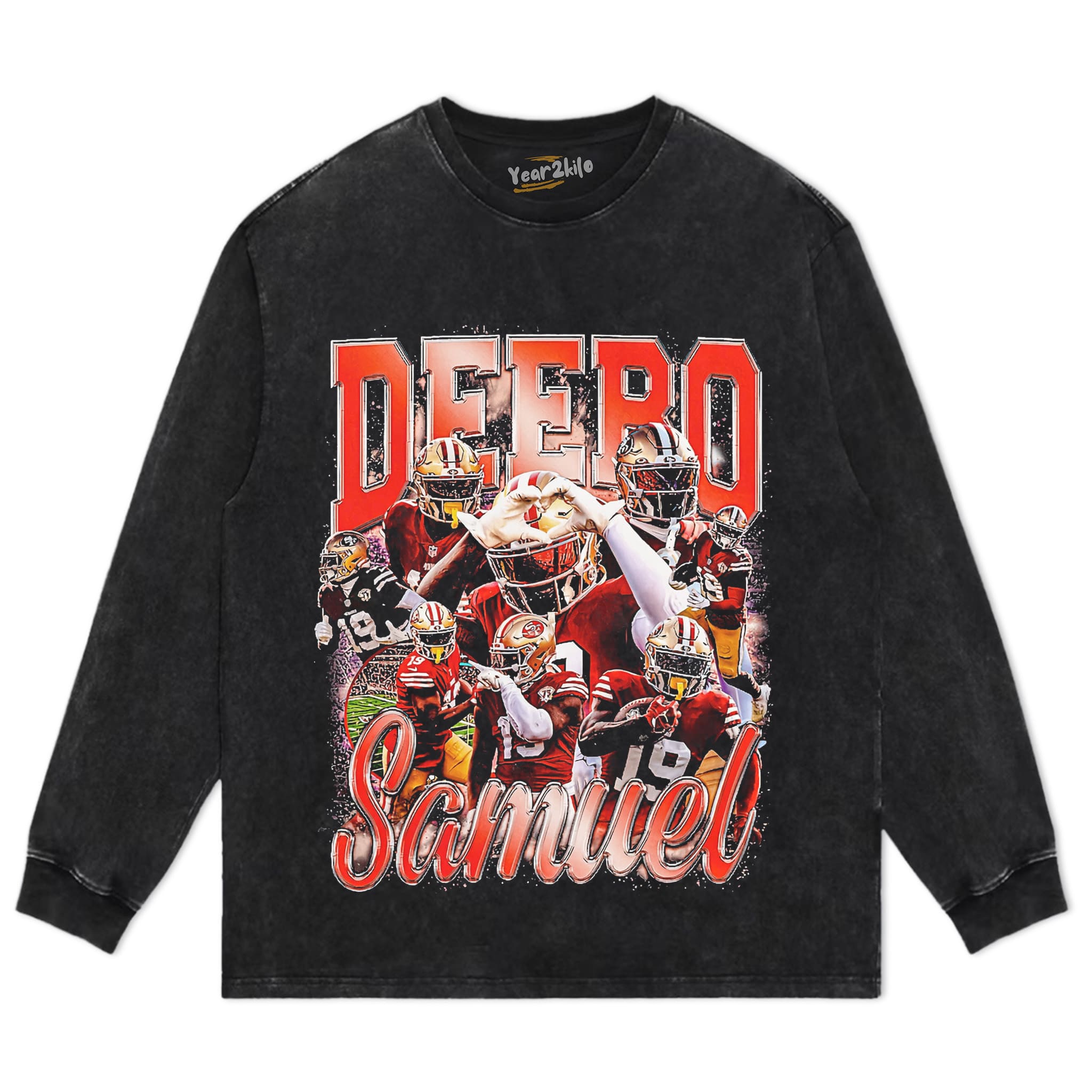 DEEBO SAMUEL VINTAGE 49ERS V2 TANK TOP & TEE & LONG SLEEVE & LAYERED LS & HOODIE