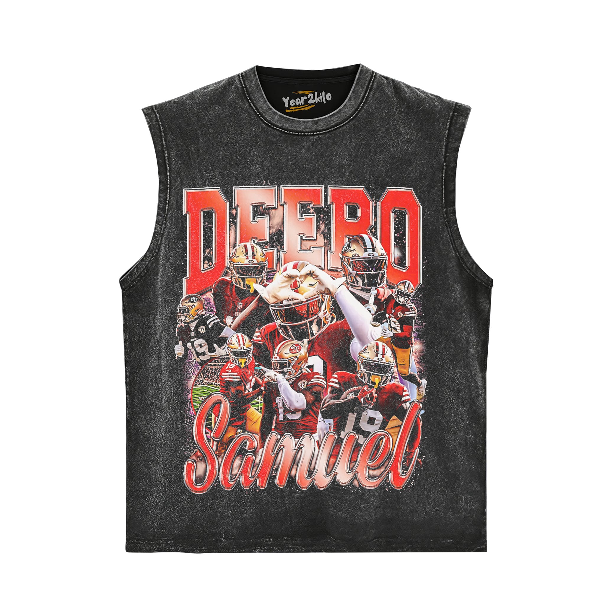 DEEBO SAMUEL VINTAGE 49ERS V2 TANK TOP & TEE & LONG SLEEVE & LAYERED LS & HOODIE