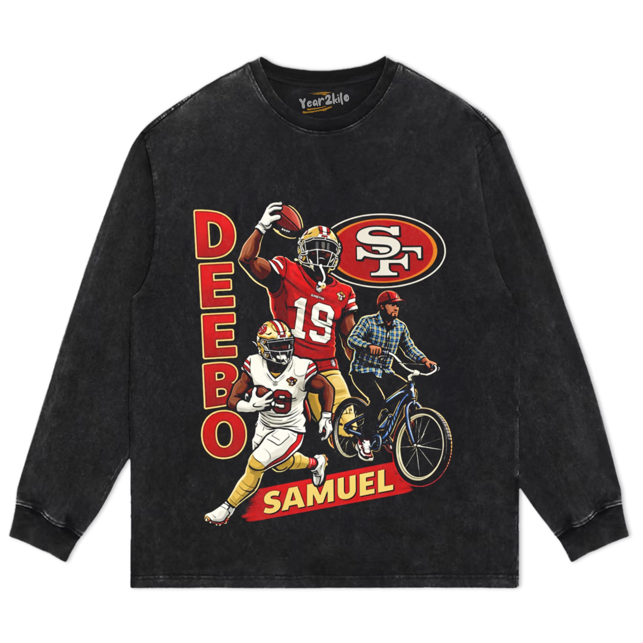 DEEBO SAMUEL VINTAGE VINTAGE TANK TOP & TEE & LONG SLEEVE & LAYERED LS & HOODIE