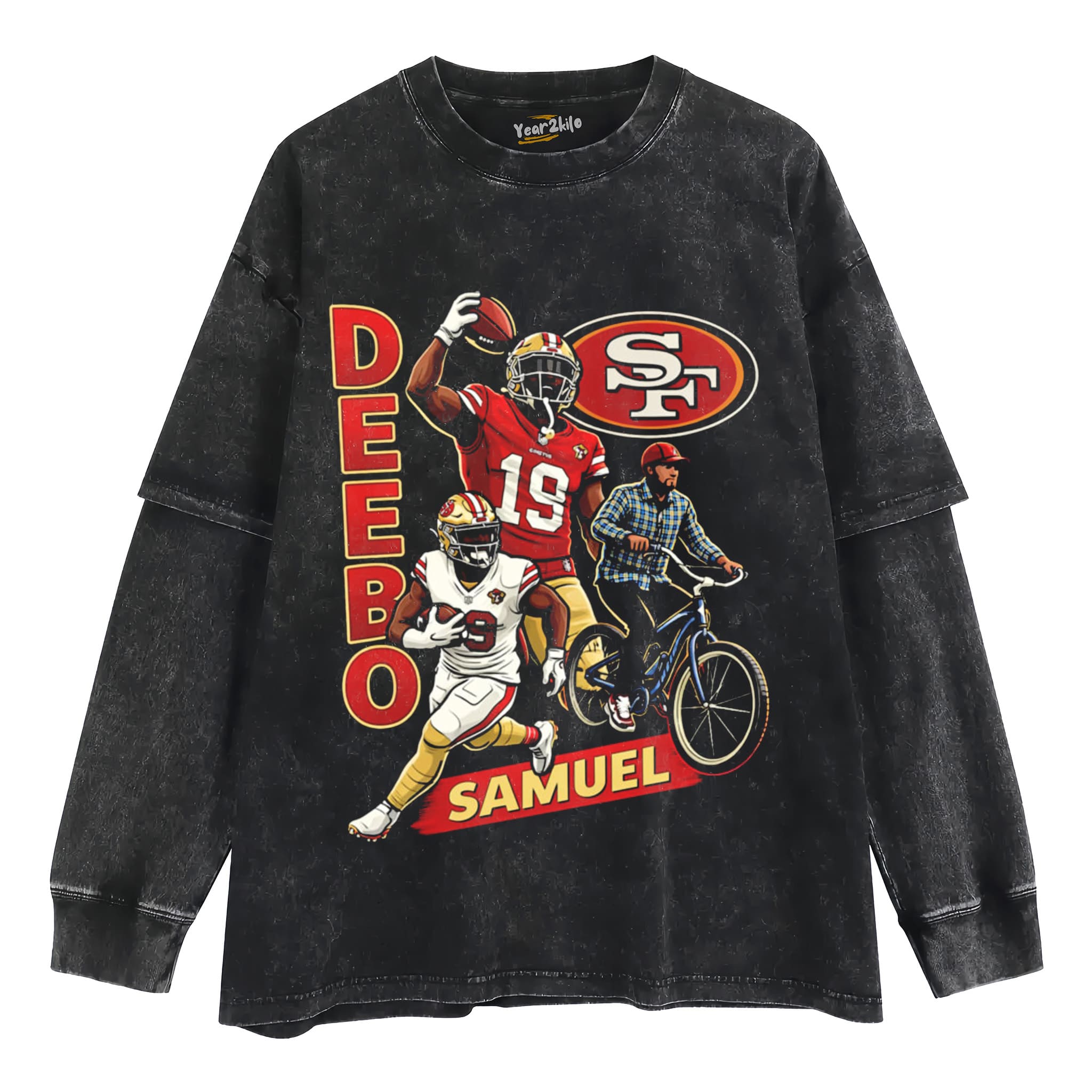 DEEBO SAMUEL VINTAGE VINTAGE TANK TOP & TEE & LONG SLEEVE & LAYERED LS & HOODIE