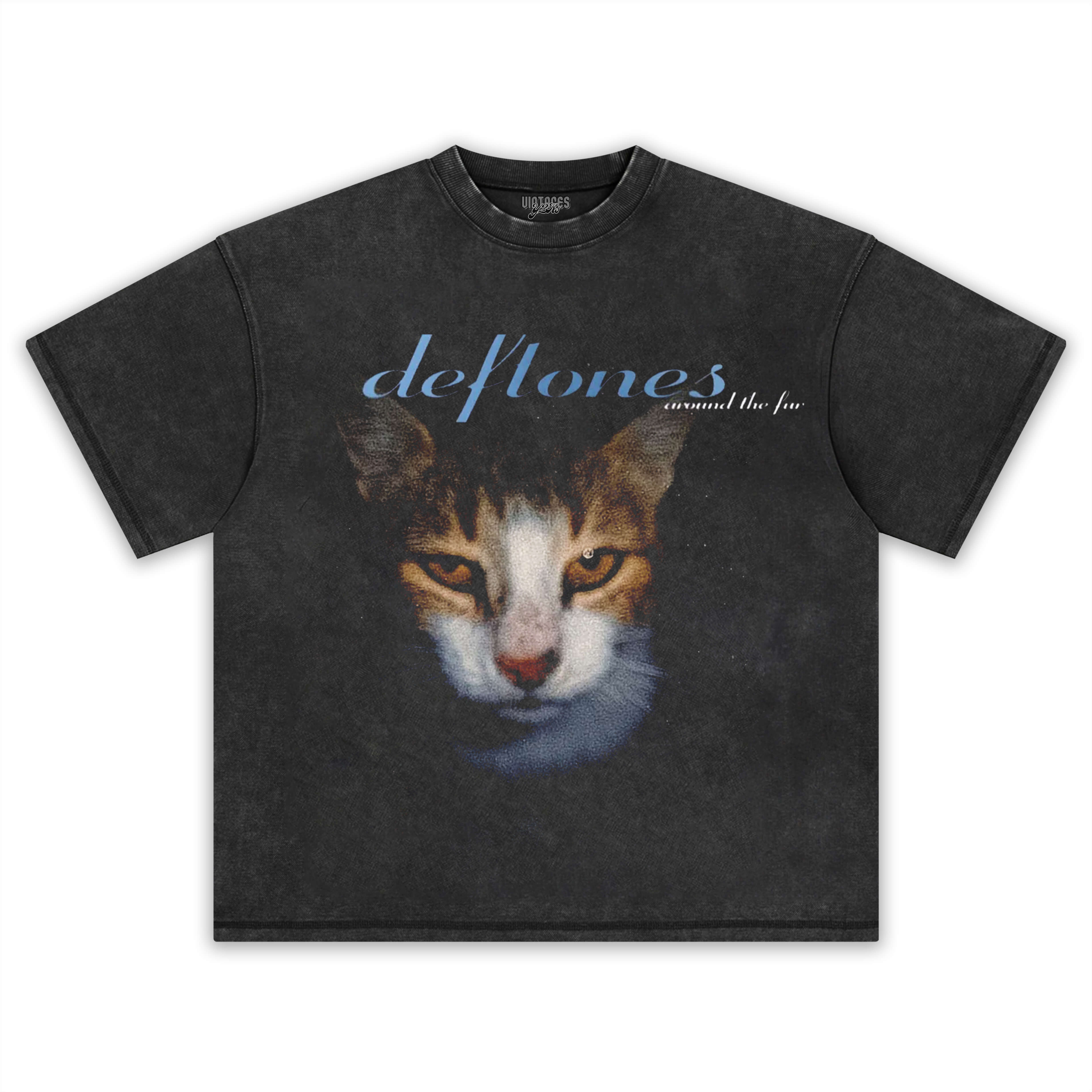 DEFTONES CAT TEE