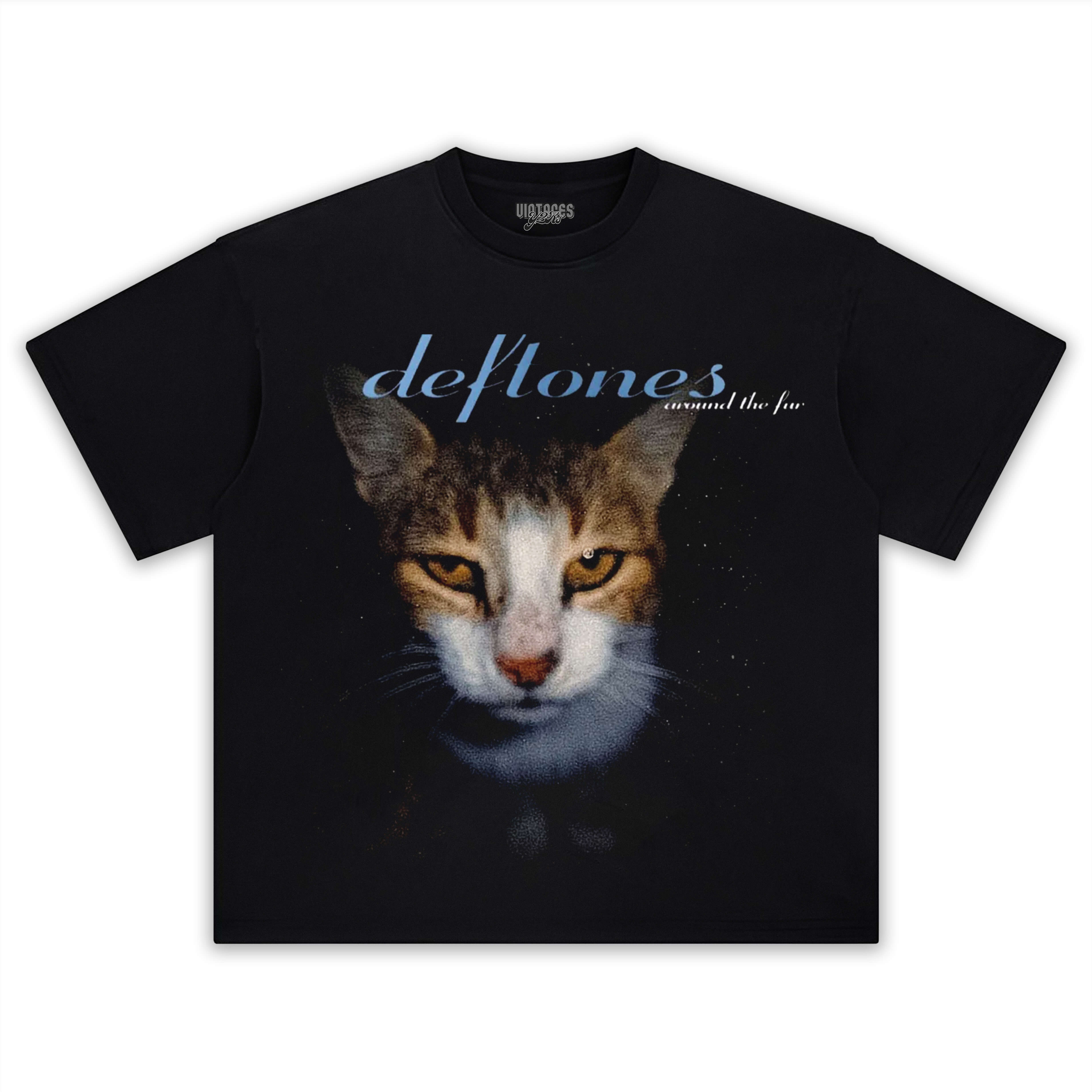 DEFTONES CAT TEE