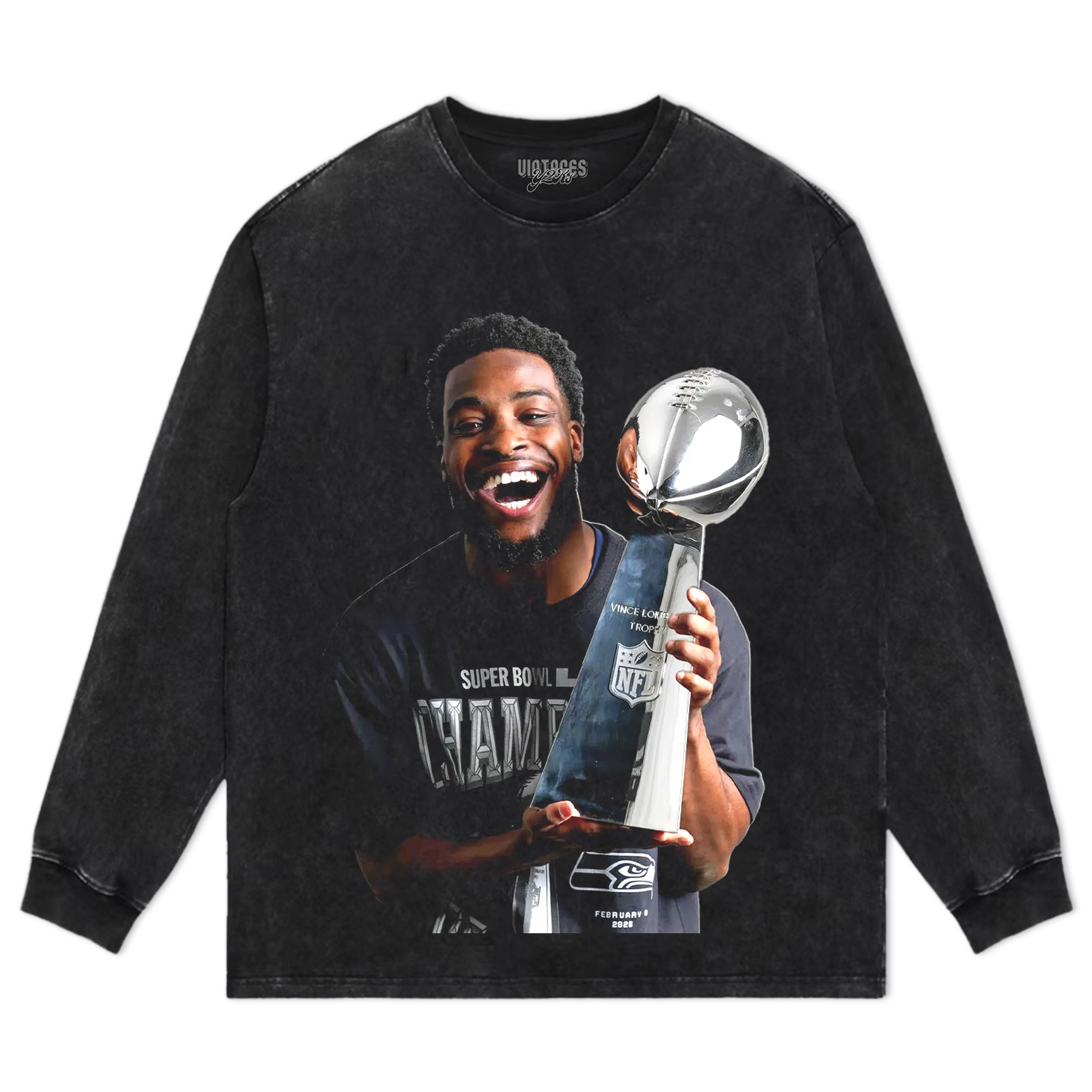 DEVON WITHERSPOON - SUPER BOWL LX CHAMPION TEE & LS & HOODIE