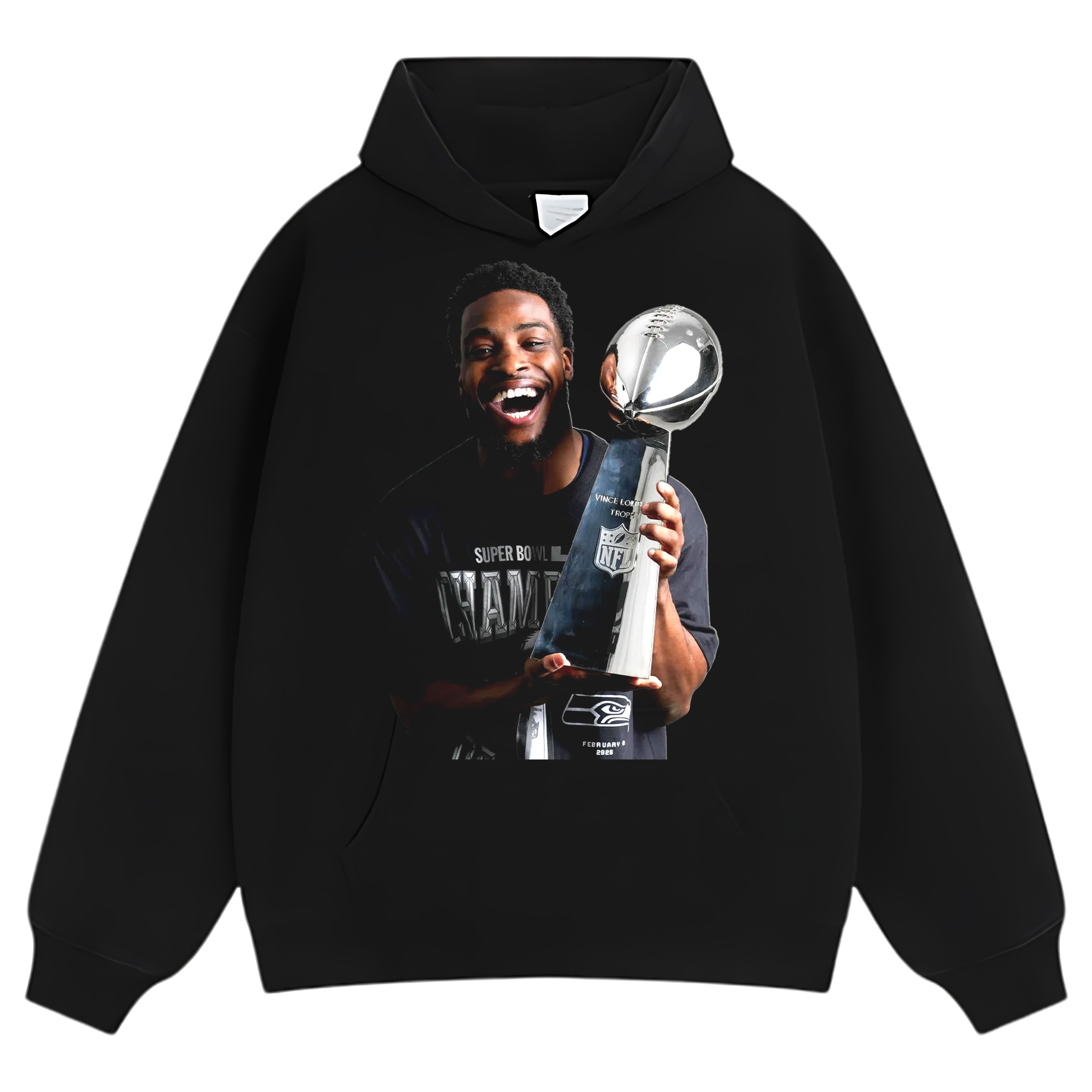 DEVON WITHERSPOON - SUPER BOWL LX CHAMPION TEE & LS & HOODIE