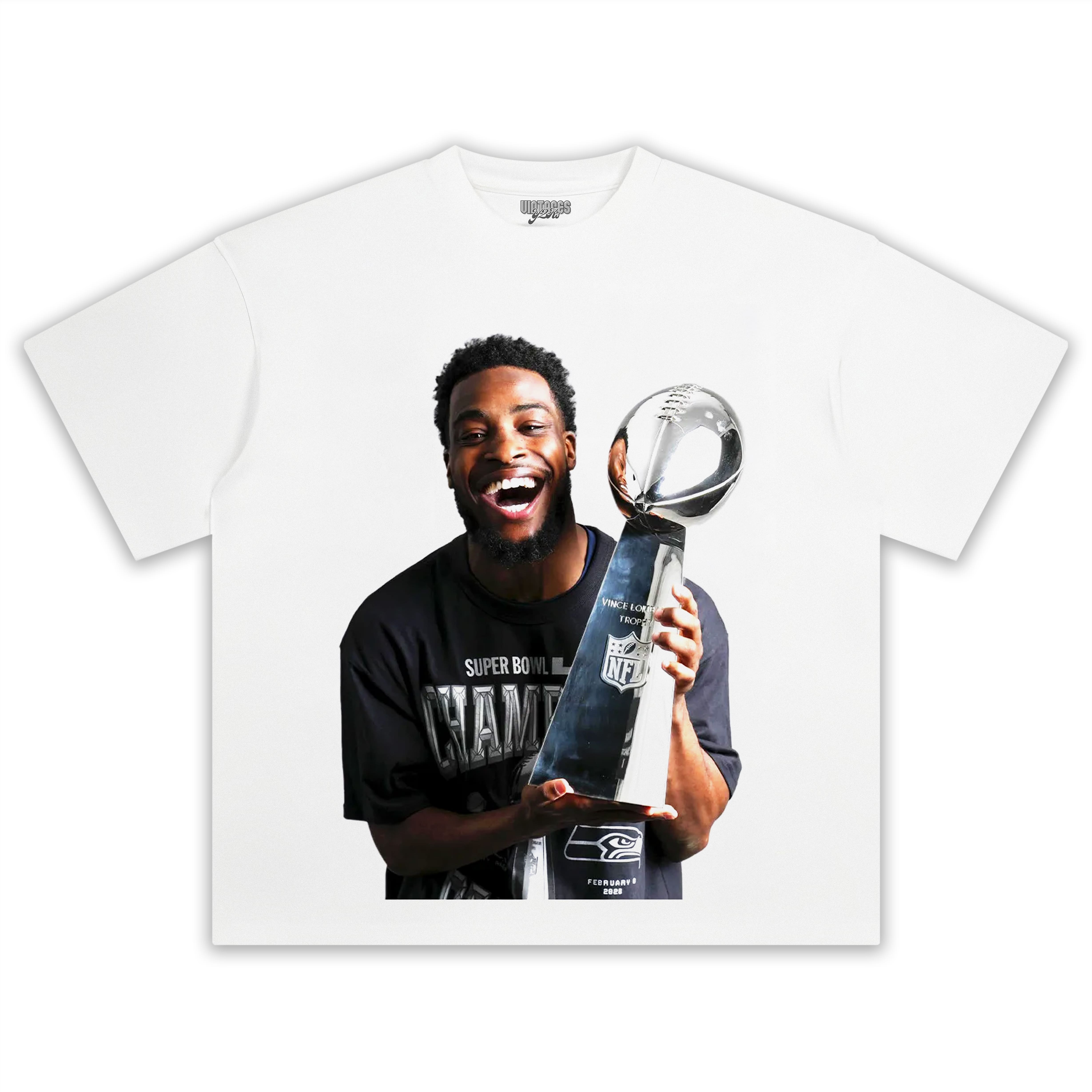 DEVON WITHERSPOON - SUPER BOWL LX CHAMPION TEE & LS & HOODIE