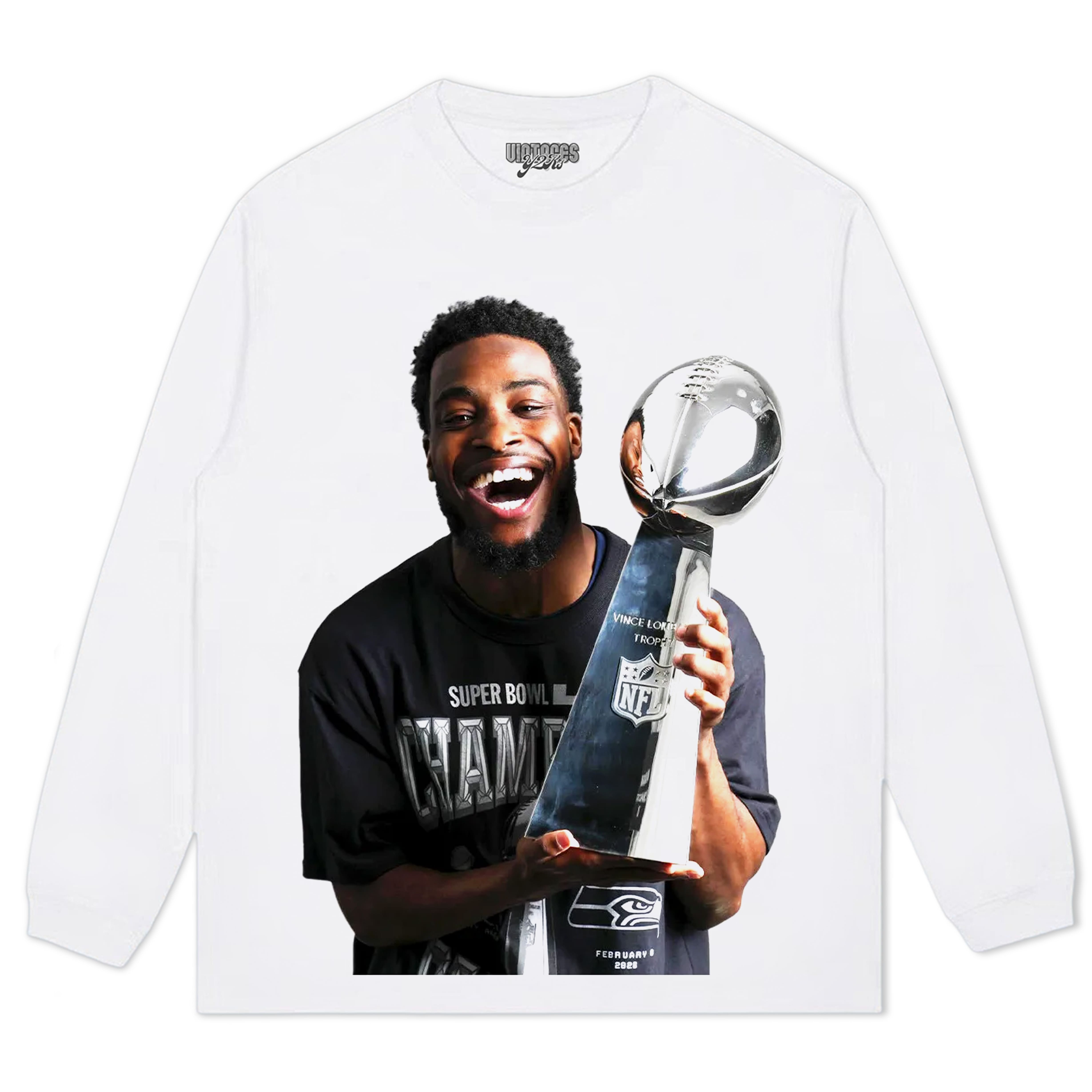 DEVON WITHERSPOON - SUPER BOWL LX CHAMPION TEE & LS & HOODIE